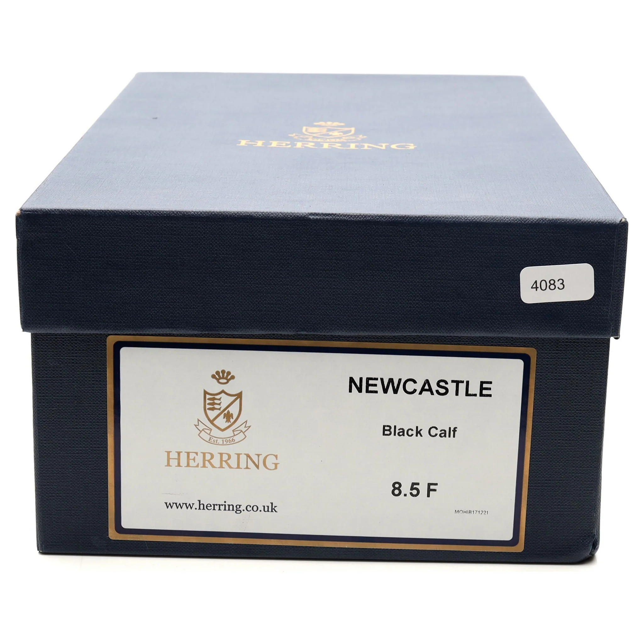'Newcastle' Black Leather Oxford UK 8.5 F - Image 13