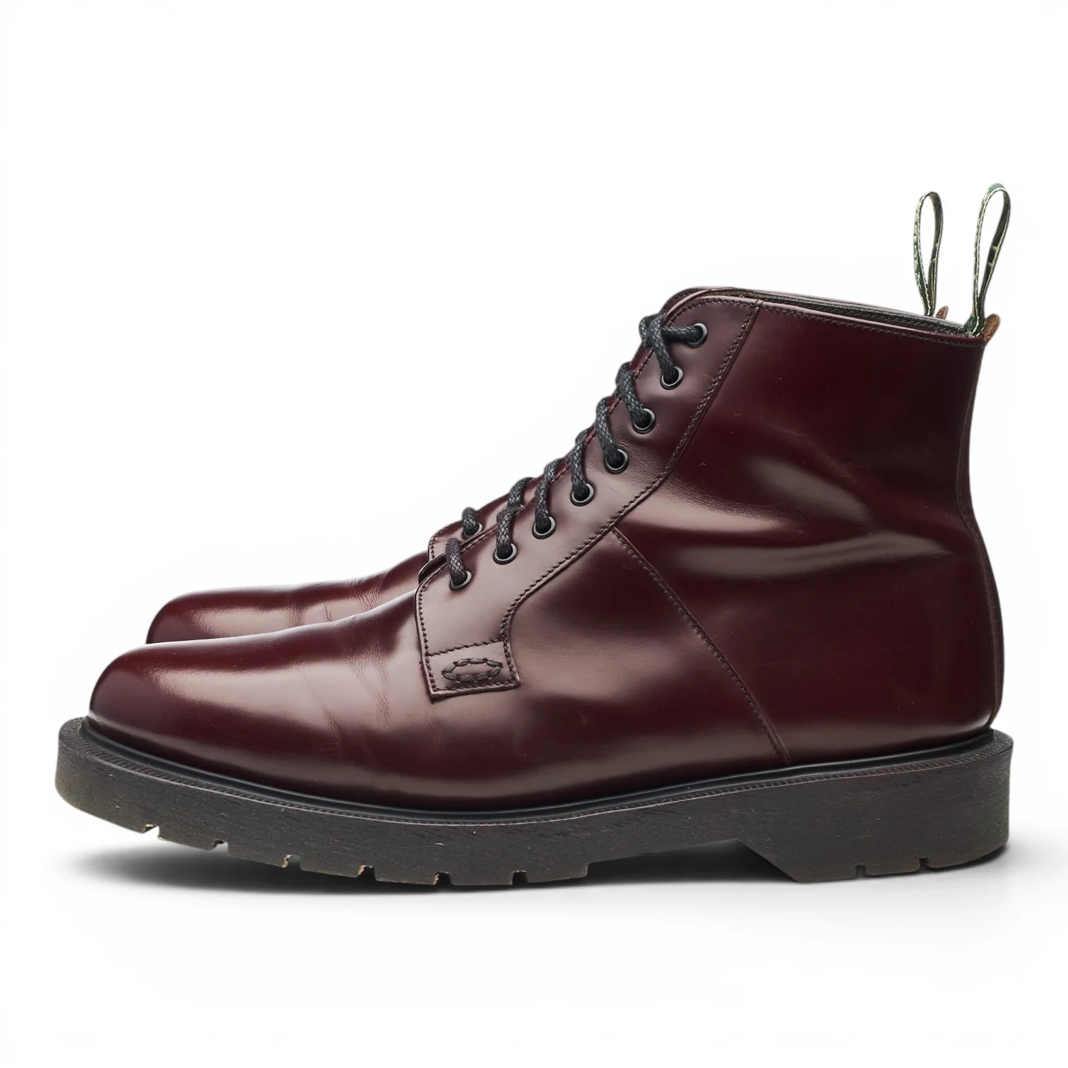 'Niro' Burgundy Leather Boots UK 7 F - Image 3