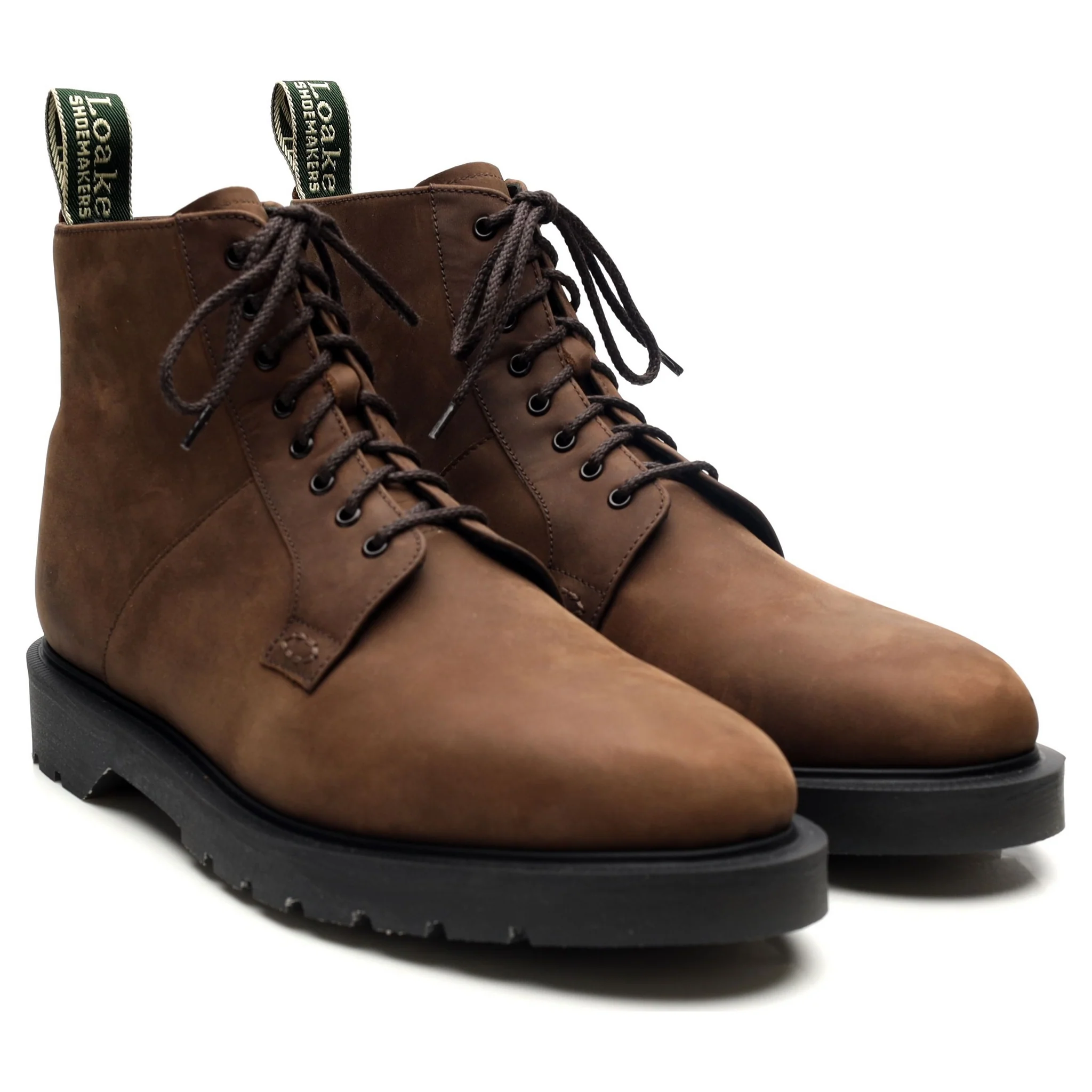 'Niro' Brown Nubuck Leather Boots UK 8 F - Image 7
