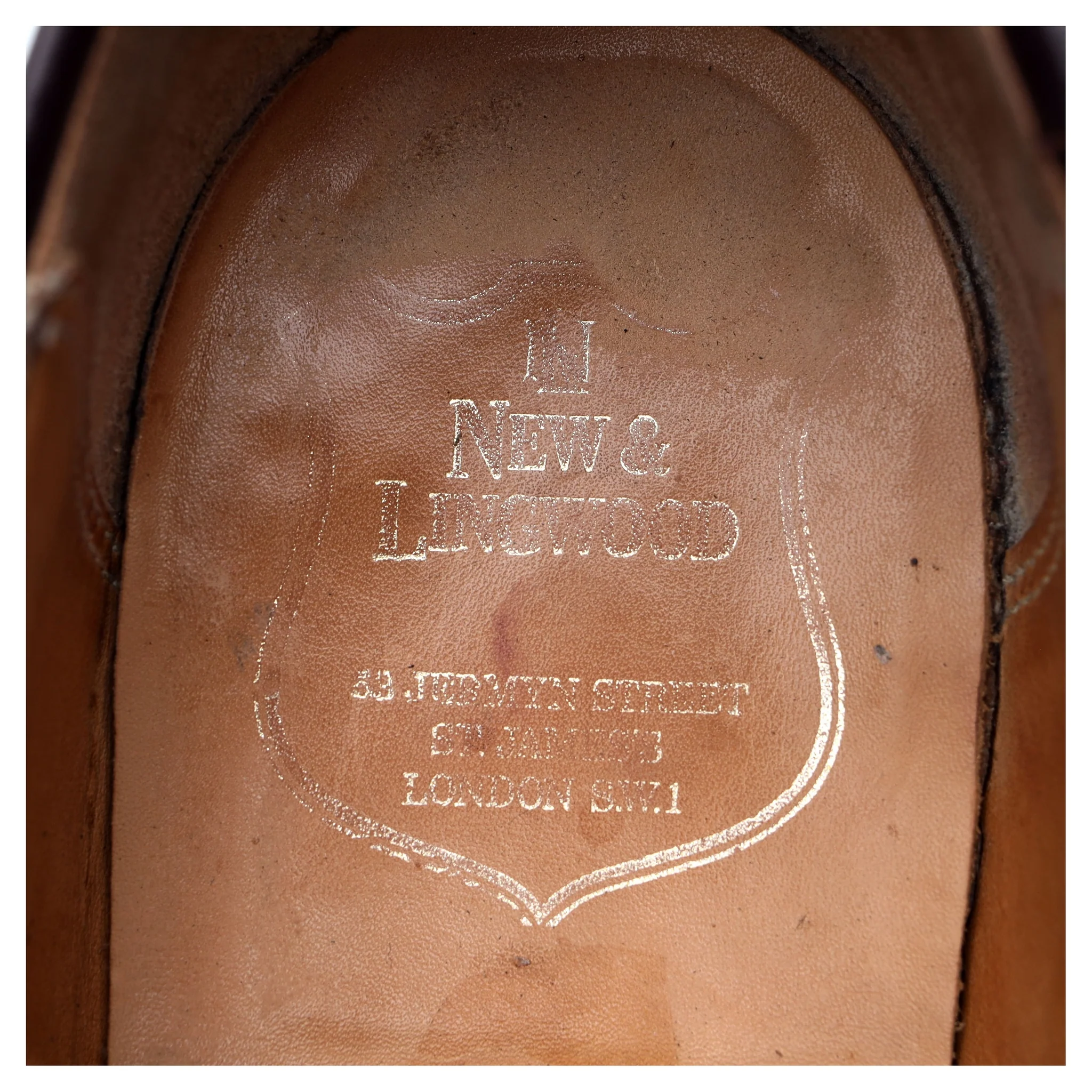 New & Lingwood Burgundy Cordovan Leather Tassel Loafers UK 9.5 E - Image 12