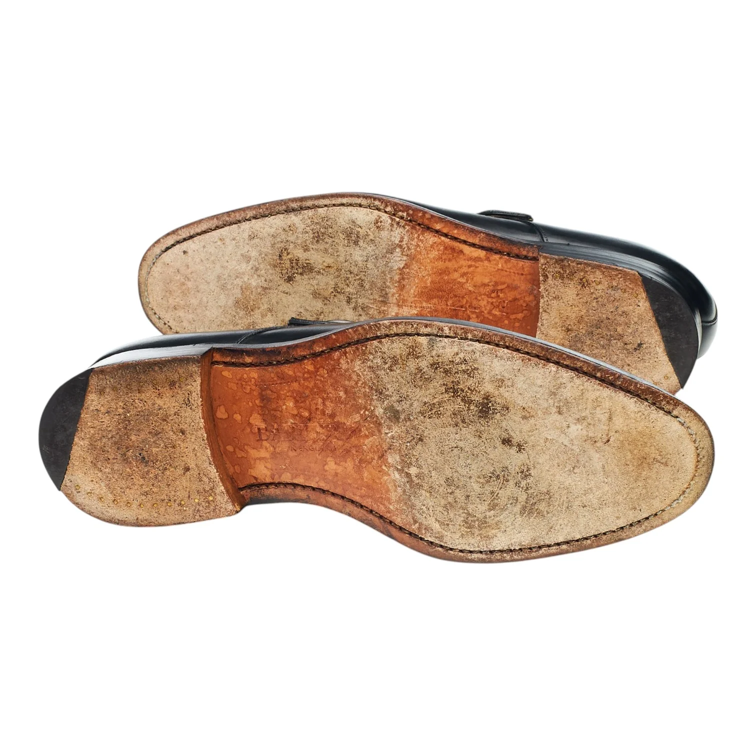'Northcote' Black Leather Monk Strap UK 7 G - Image 5