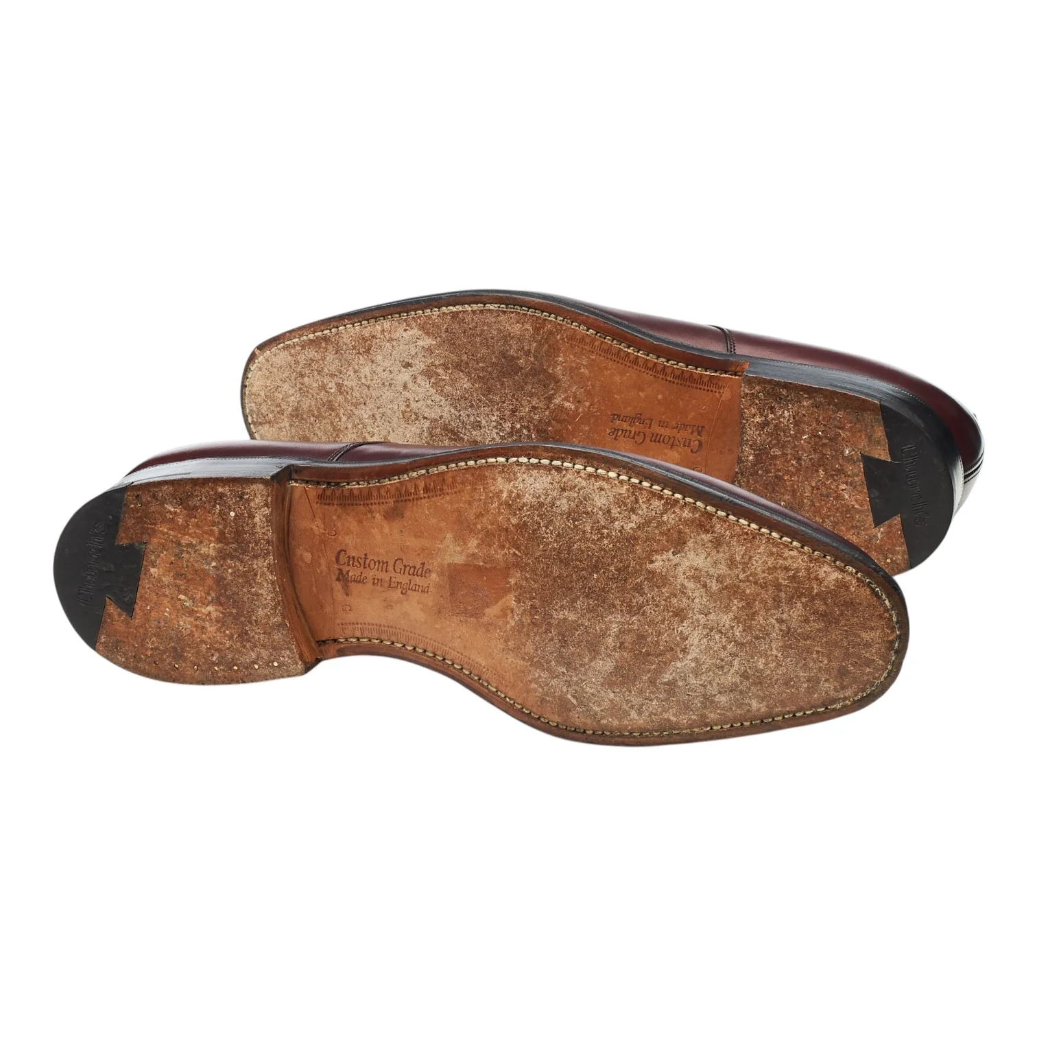 'Northwood' Burgundy Leather Split Toe Derby UK 8 G - Image 5