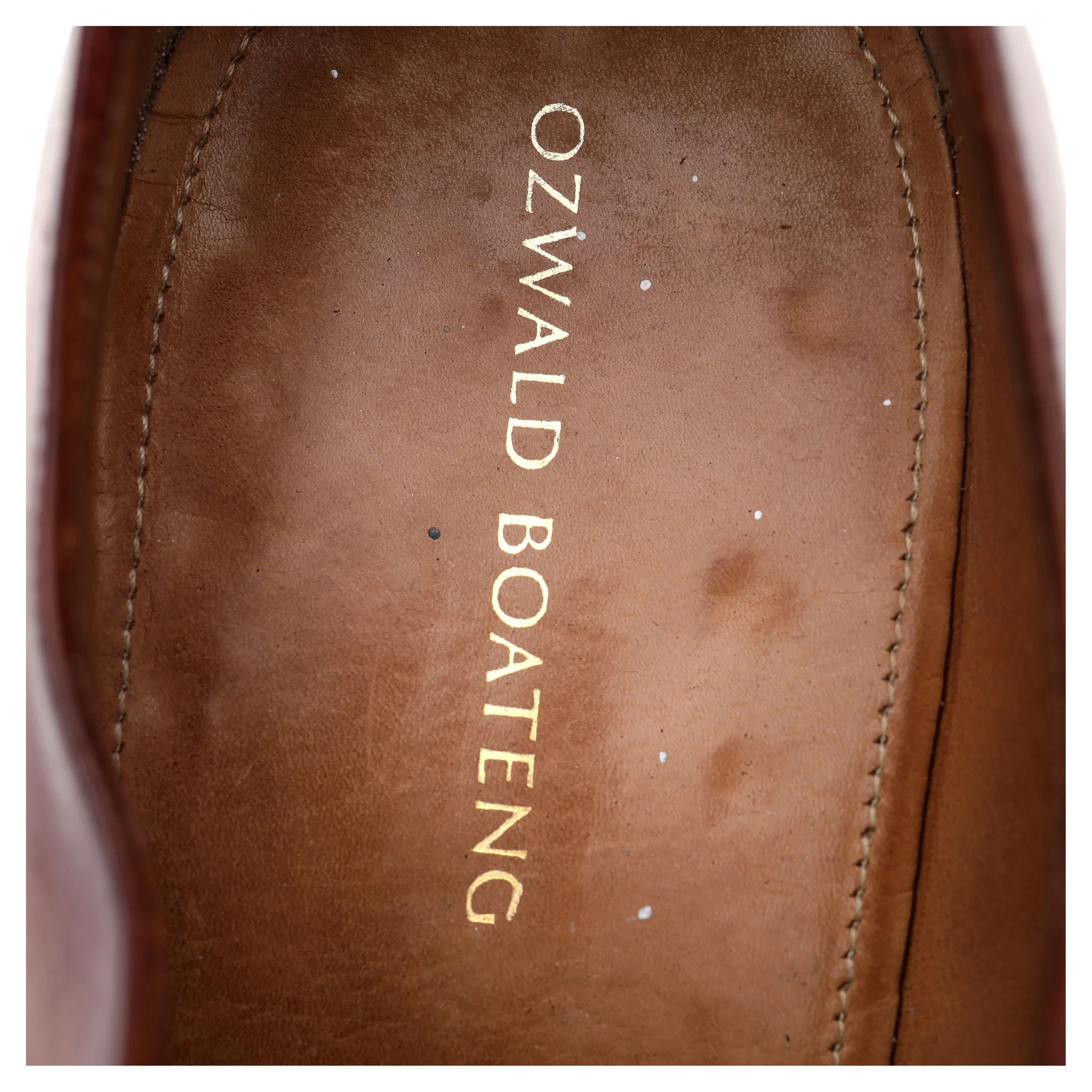 Tan Brown Leather Oxford UK 9 - Image 12
