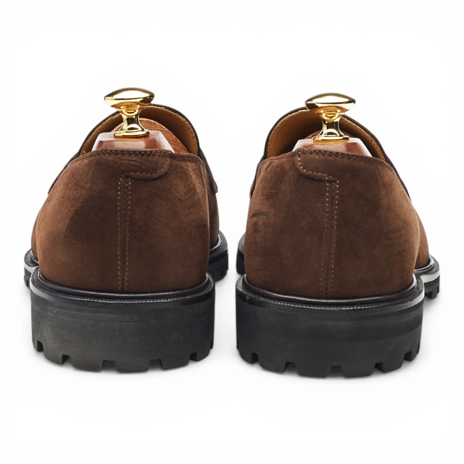 'Pall Mall' Brown Nubuck Loafers UK 9 EU 43 - Image 4