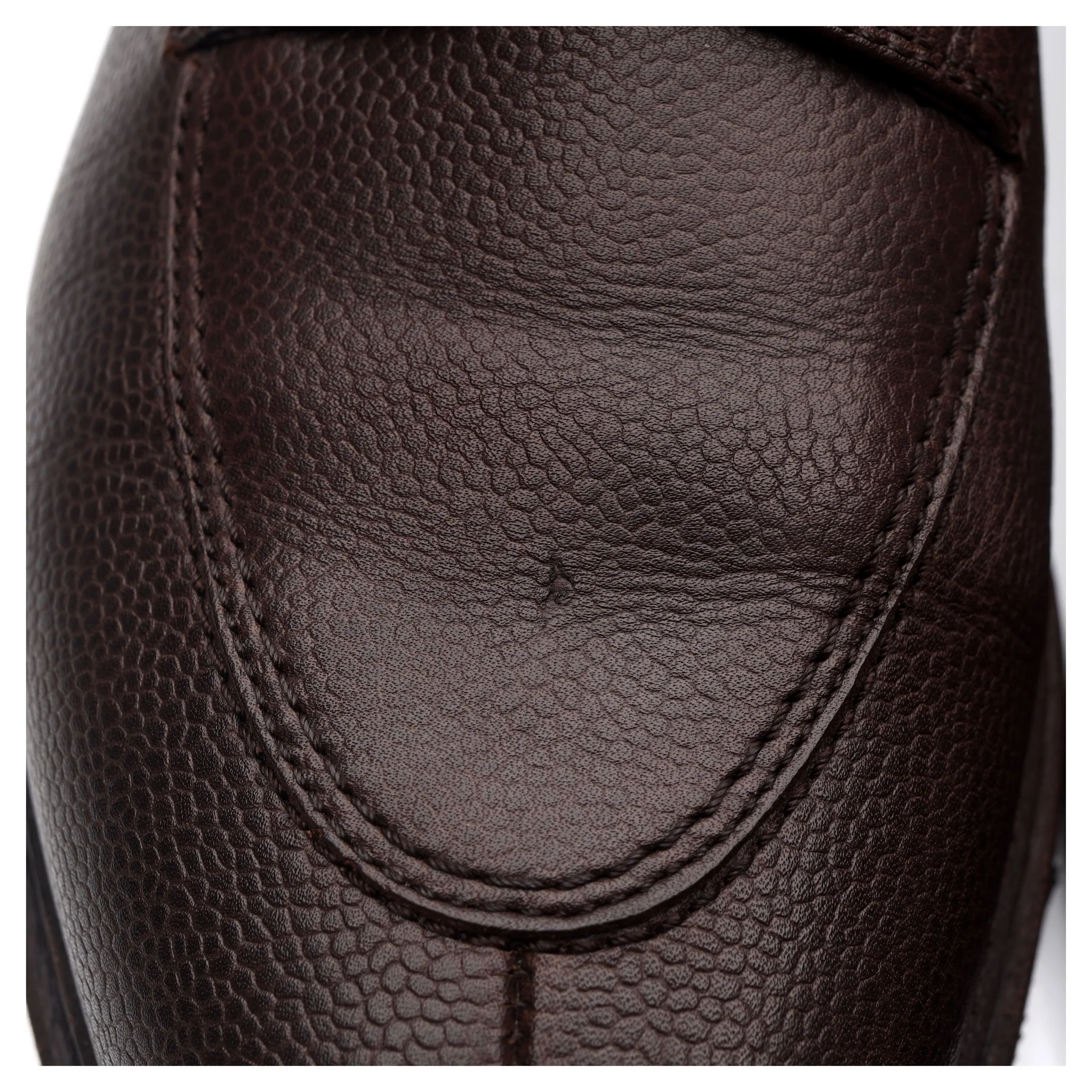'Avignon' Dark Brown Leather Split Toe Derby UK 8.5 - Image 4