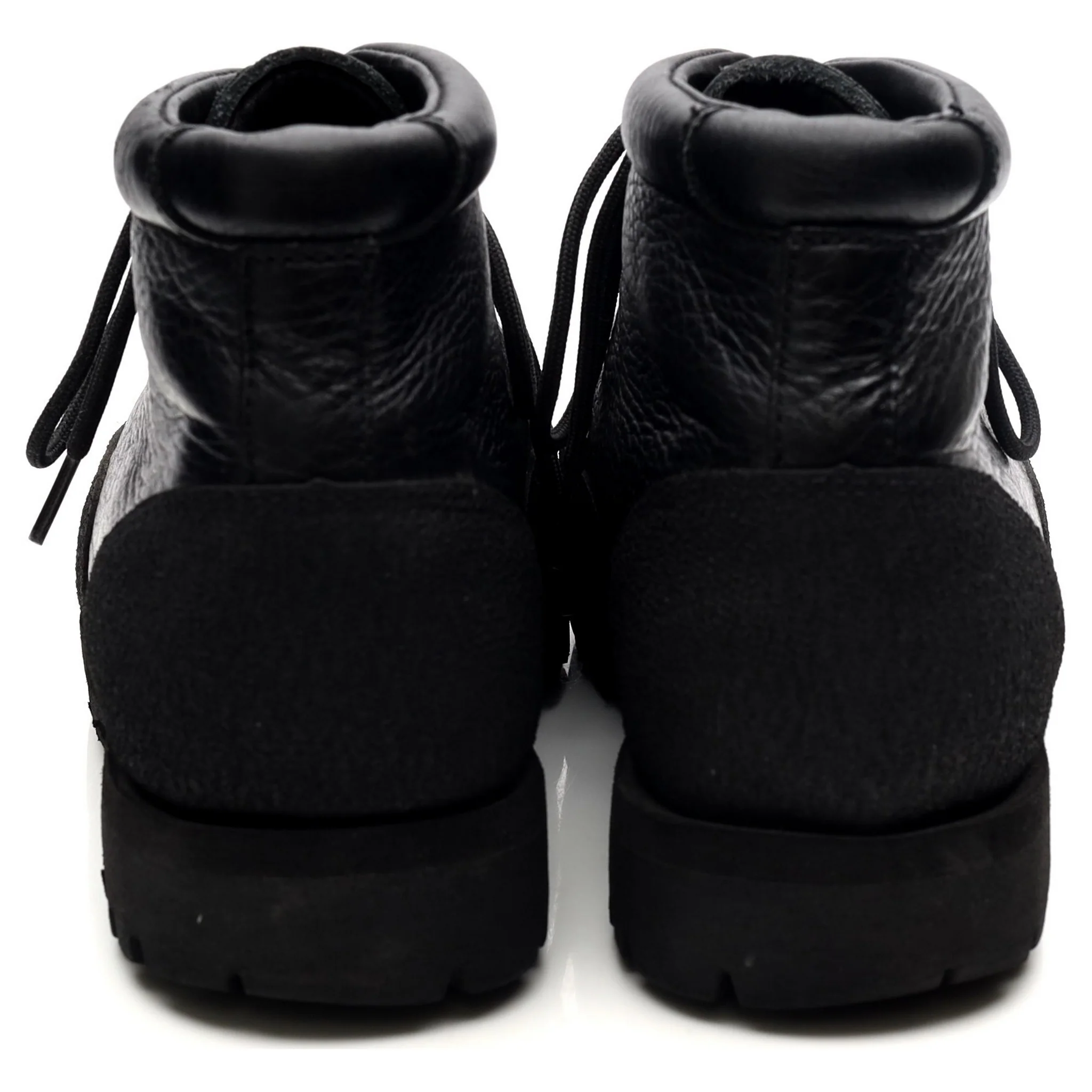 'Yosemite' Black Leather Hiker Boots UK 10 - Image 4