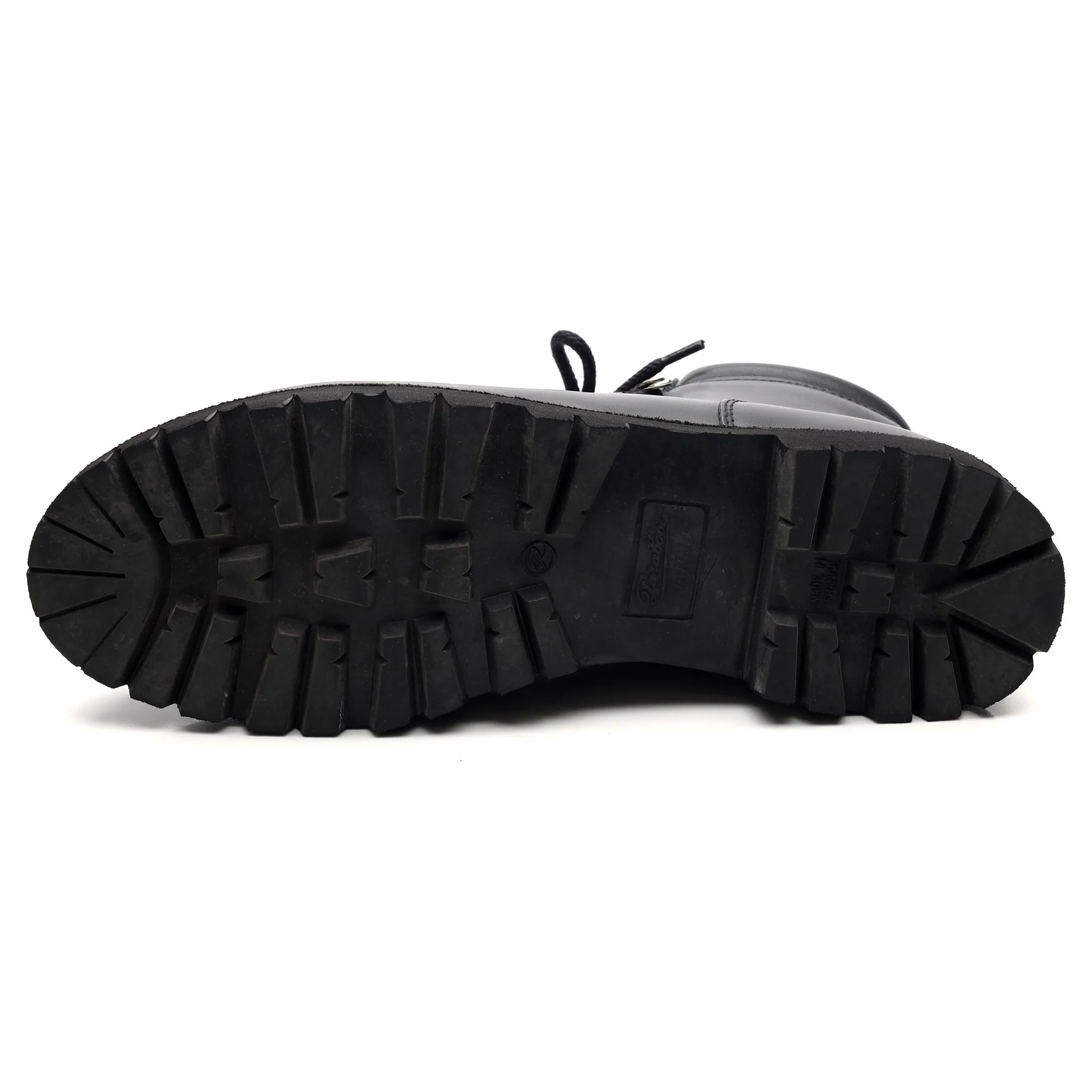'Avoriaz' Black Leather Hiker Boots UK 10 - Image 10
