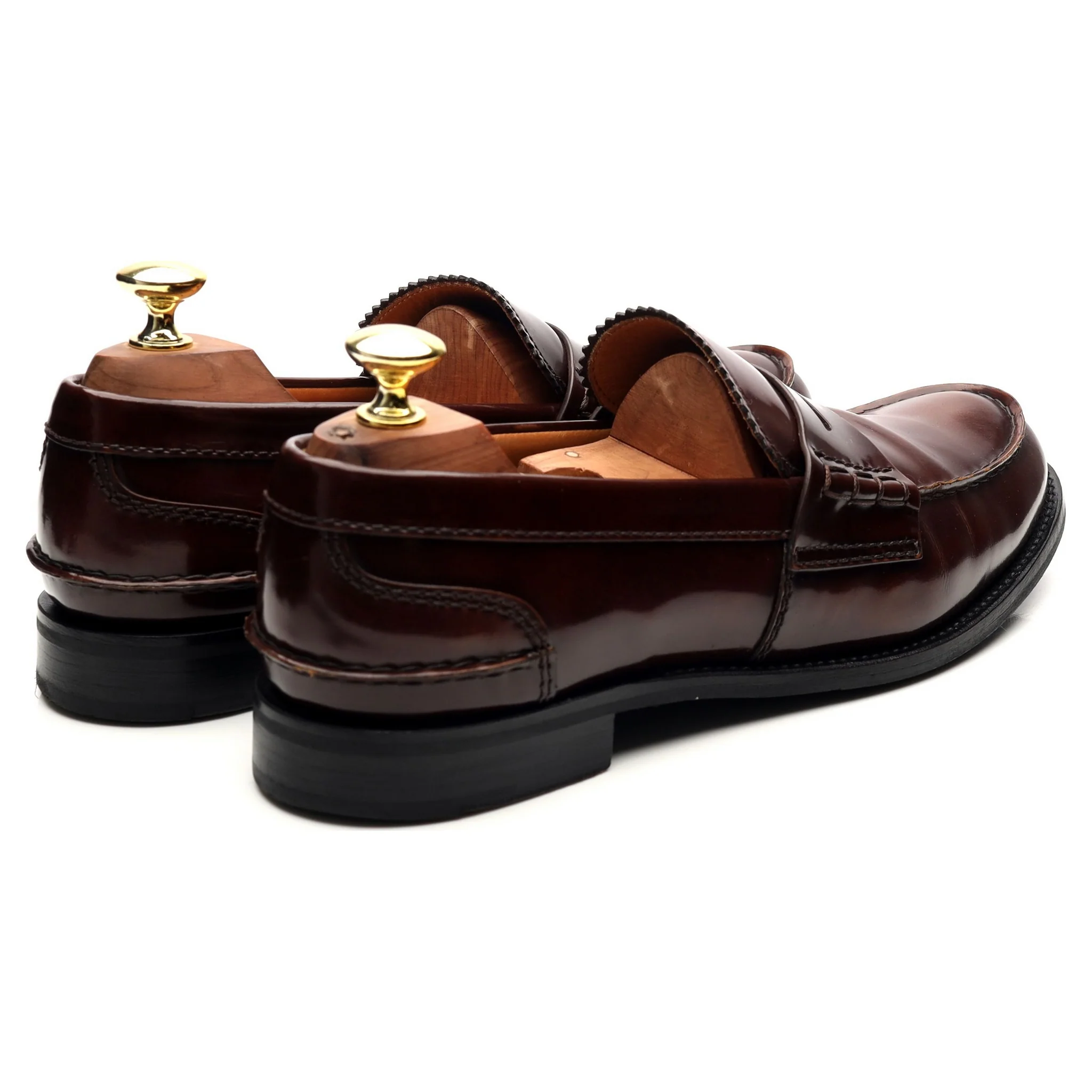 Women's 'Pembrey' Brown Leather Loafers UK 9 EU 42 - Image 5
