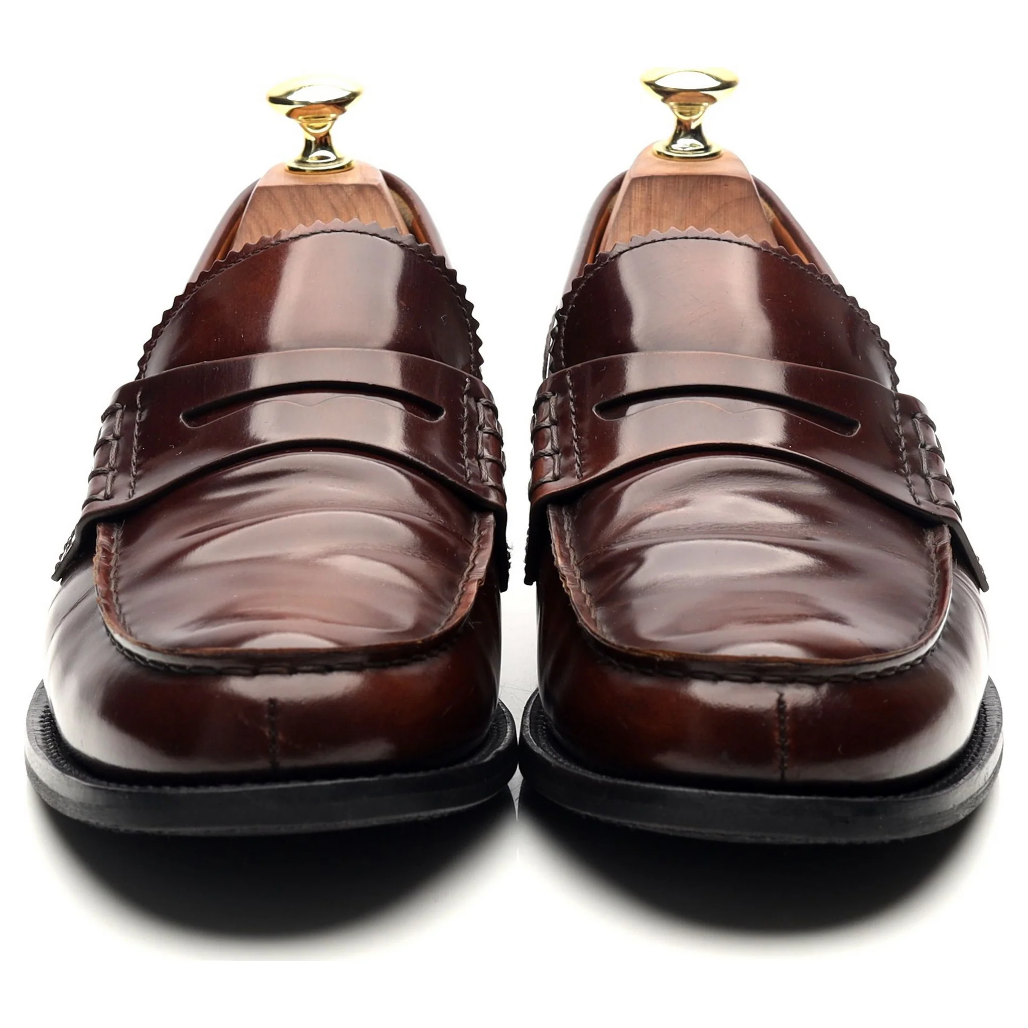 Women's 'Pembrey' Brown Leather Loafers UK 9 EU 42 - Image 8
