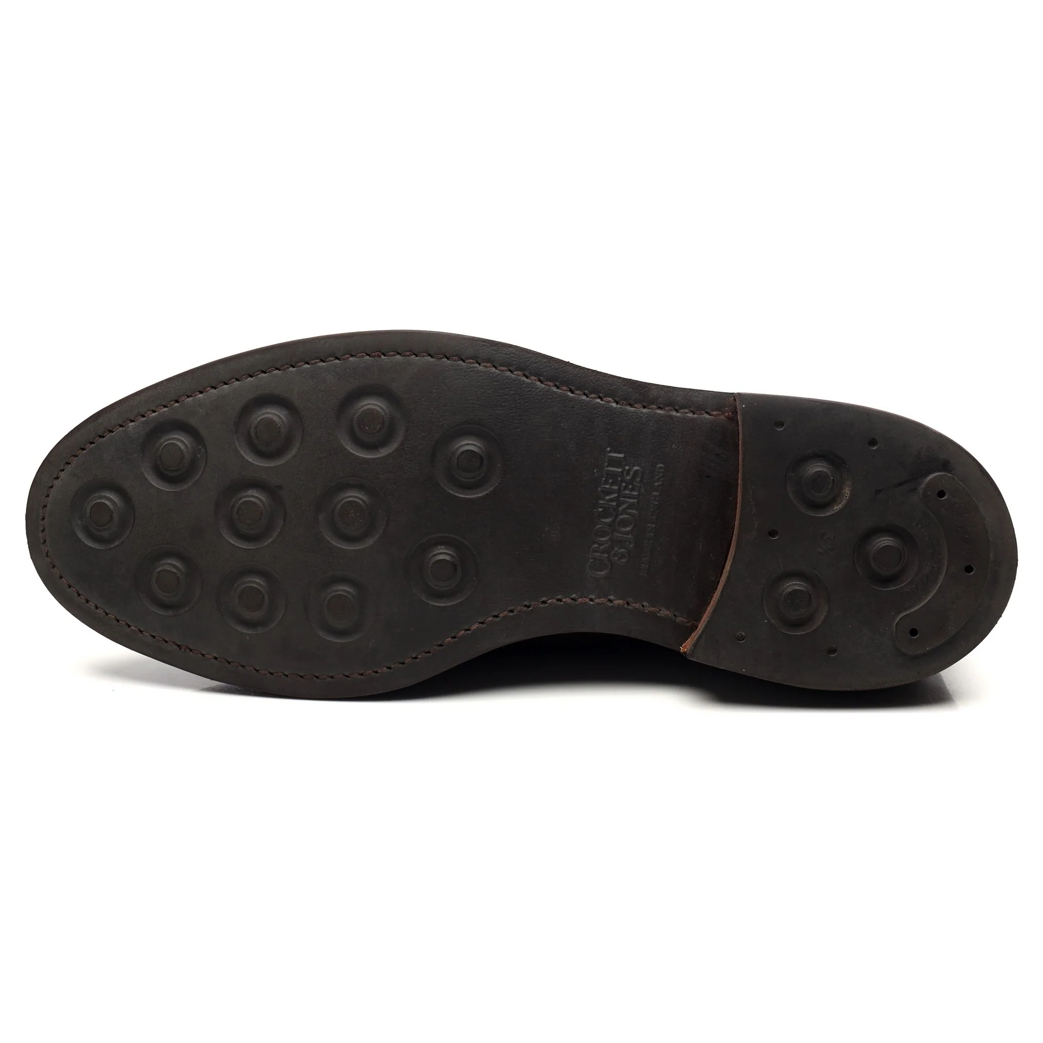 'Pembroke' Dark Brown Leather Derby UK 8.5 E - Image 10