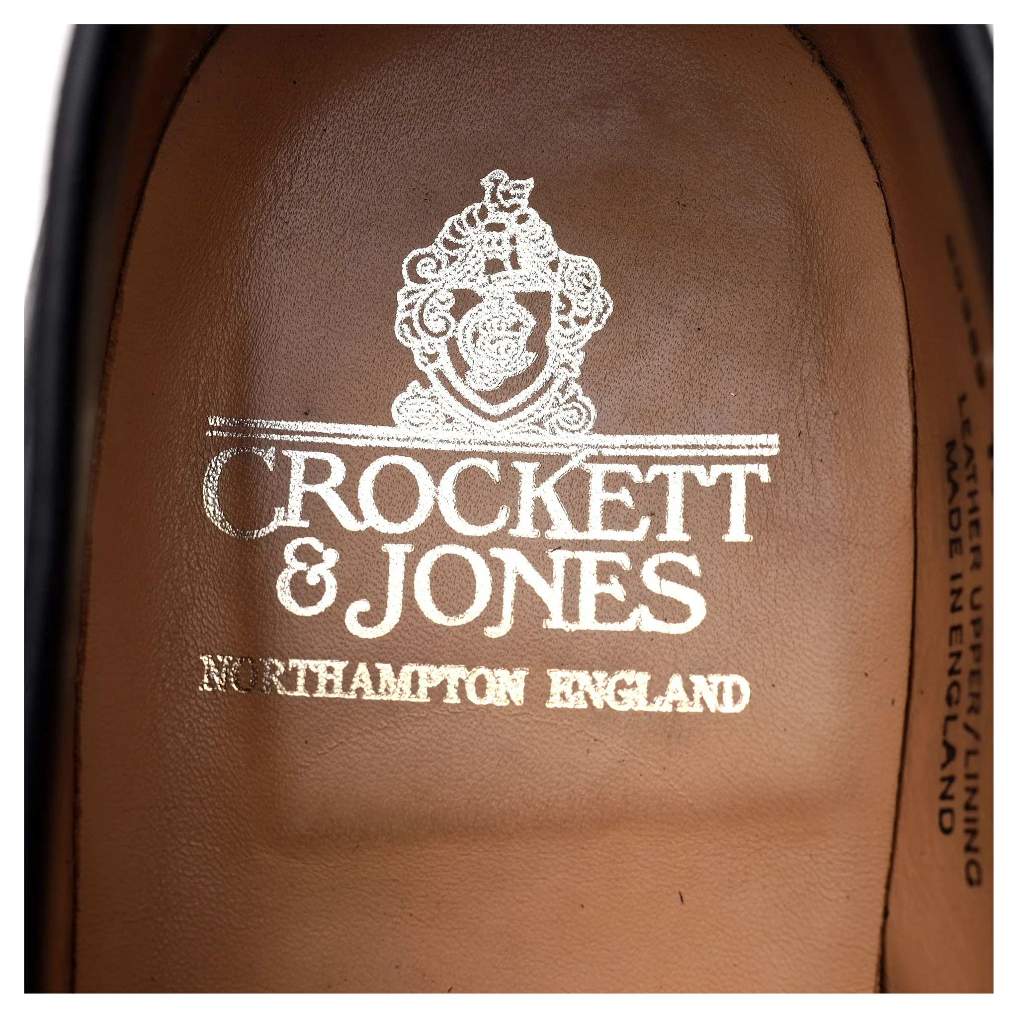 'Penzance' Black Leather Boat Shoes UK 10 E - Image 6