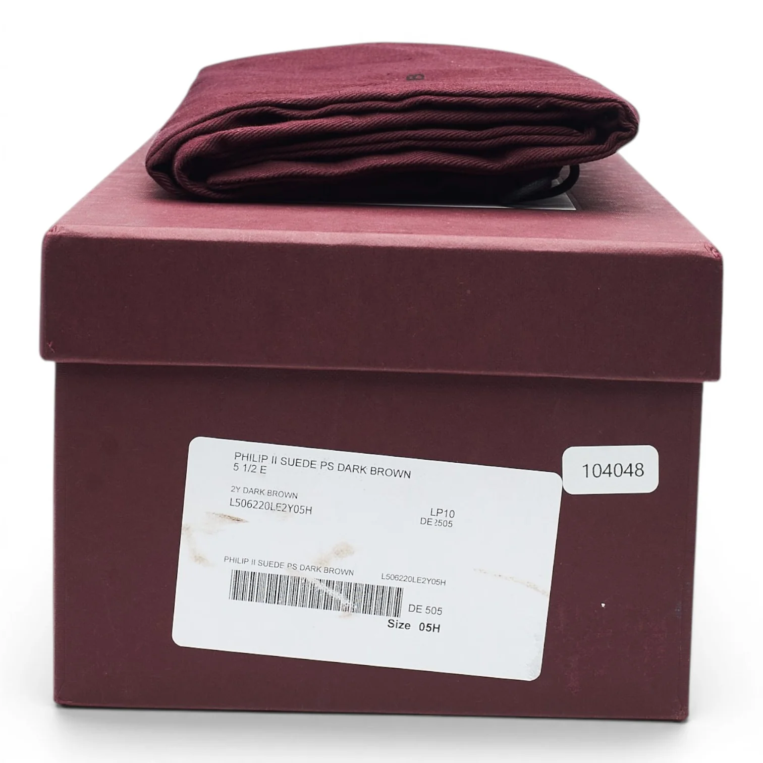 'Philip II' Dark Brown Suede Oxford UK 5.5 E - Image 8