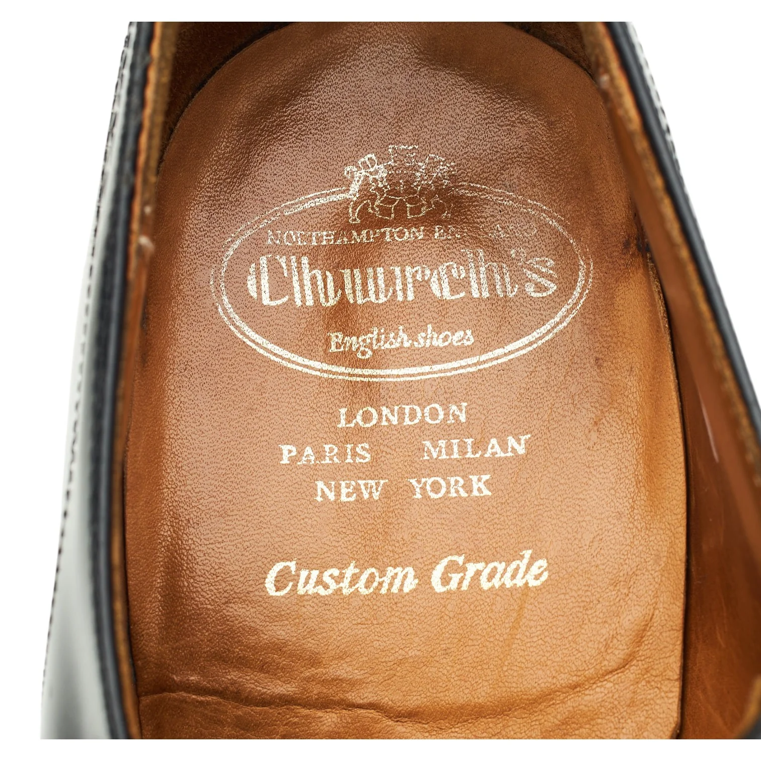 'Piccadilly' Black Leather Brogue Monk Strap UK 10.5 F - Image 6