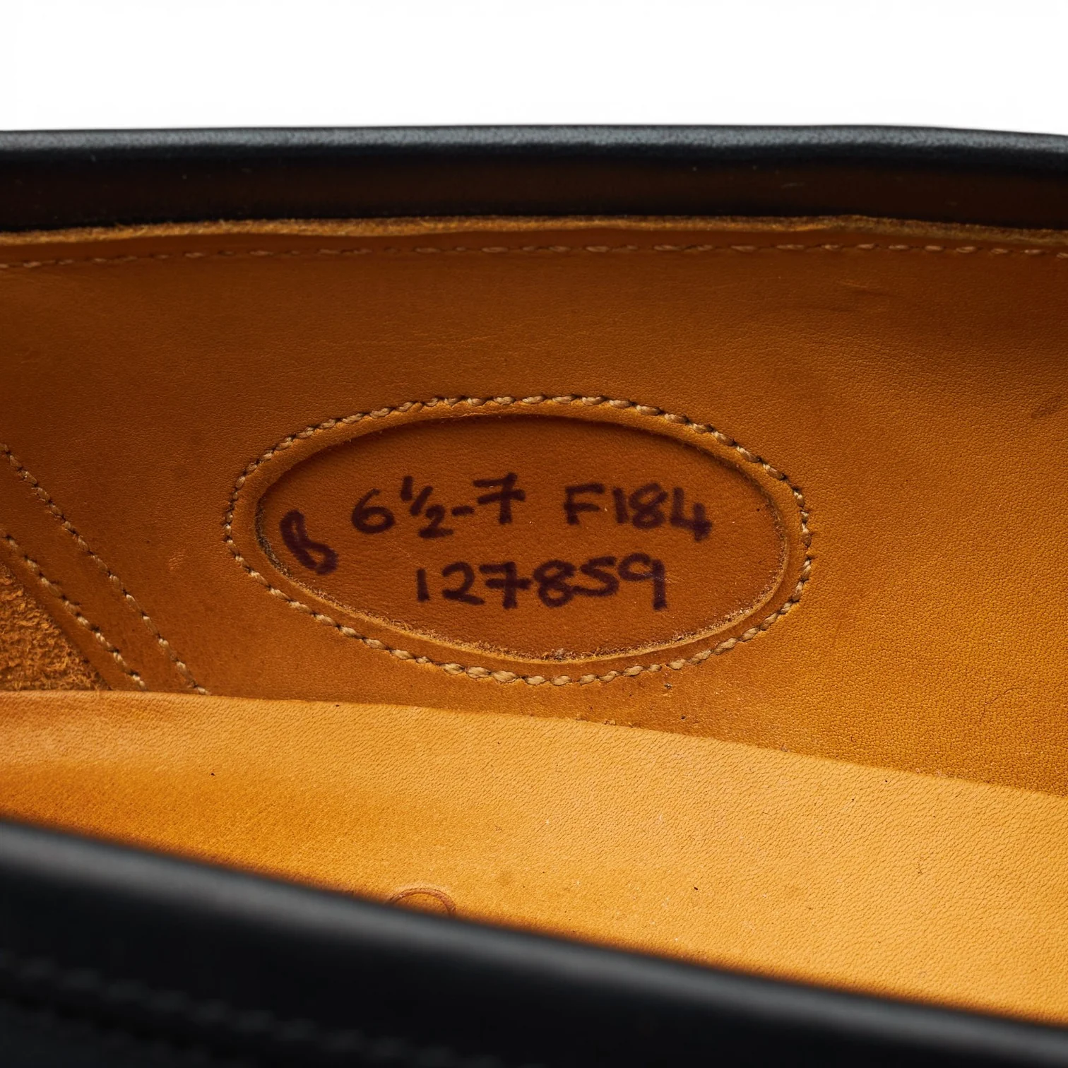 'Piccadilly' Black Leather Loafers UK 6.5 F - Image 7