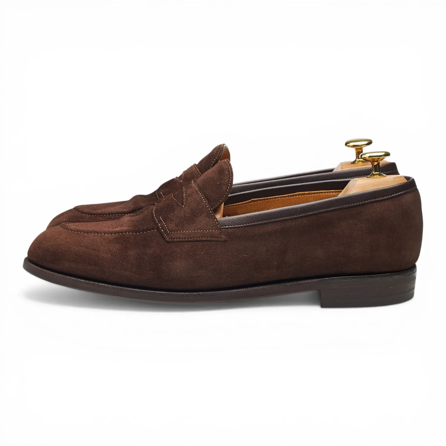 'Piccadilly' Brown Suede Loafers UK 8.5 E - Image 3