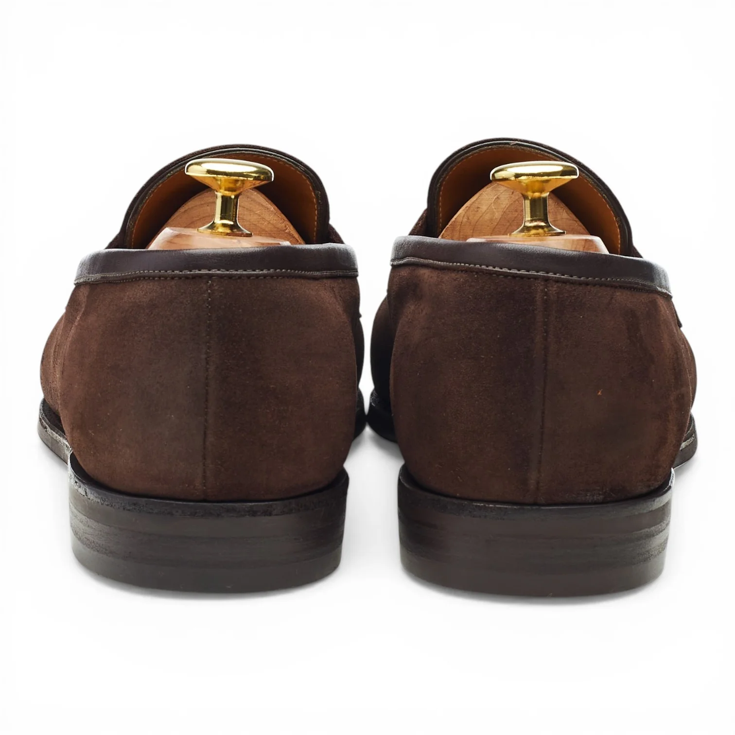 'Piccadilly' Brown Suede Loafers UK 8.5 E - Image 4
