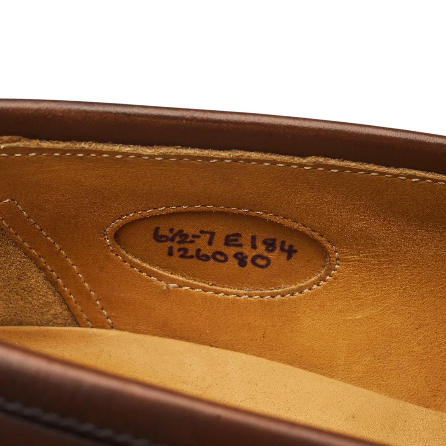 'Piccadilly' Dark Brown Leather Loafers UK 6.5 E - Image 7