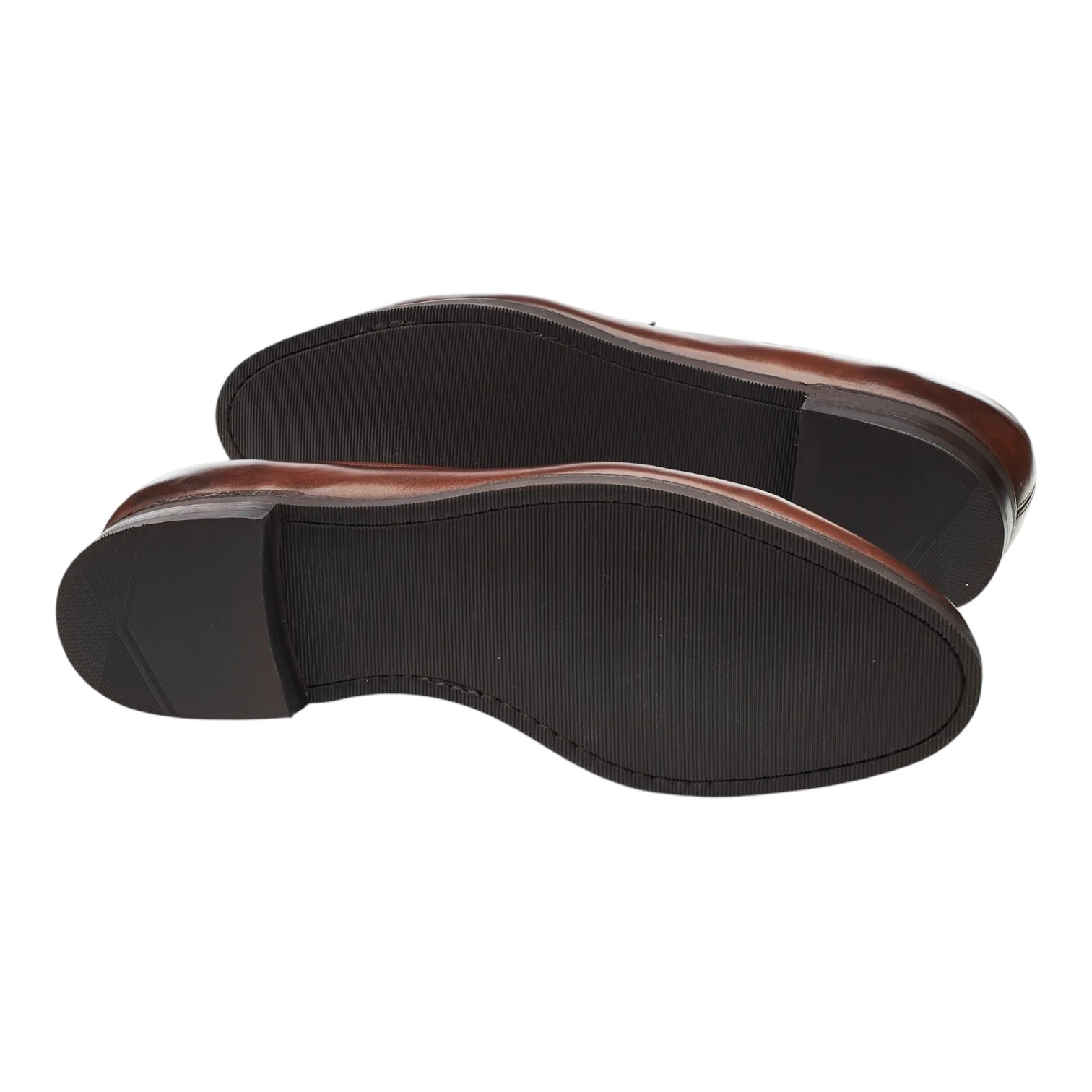 'Piccadilly' Dark Brown Leather Loafers UK 8.5 E - Image 5