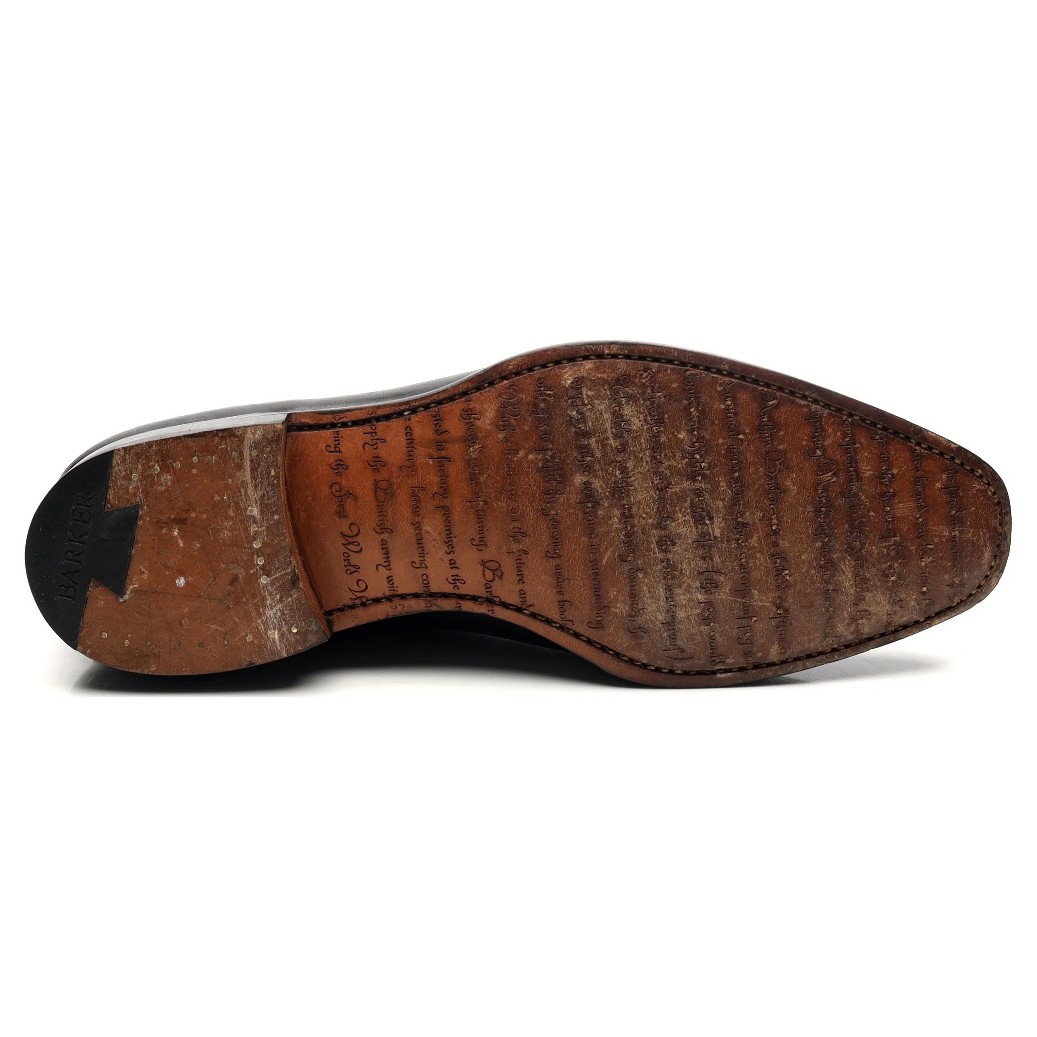 'Plymouth' Black Leather Oxford UK 7.5 FX - Image 11