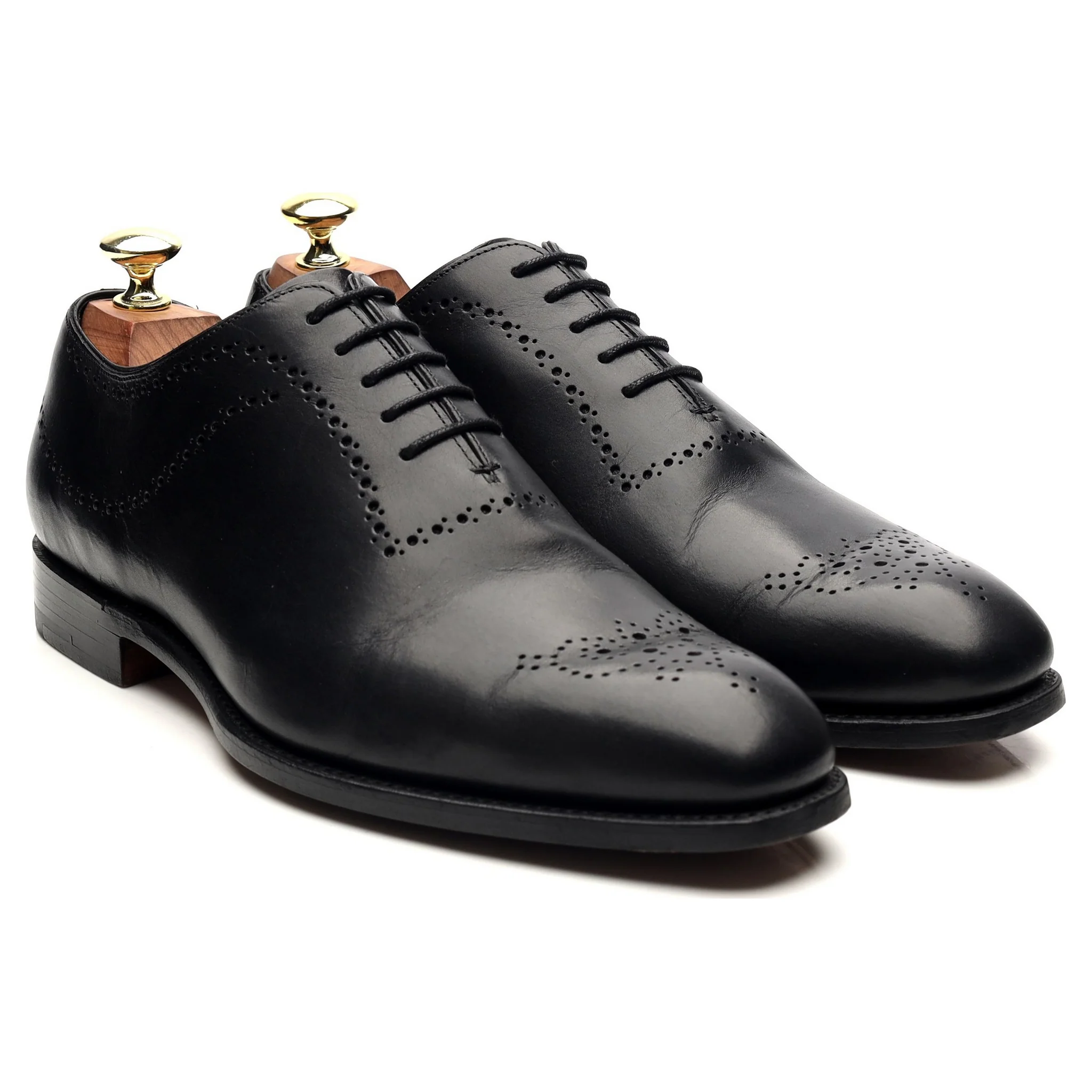 'Plymouth' Black Leather Oxford UK 7.5 FX - Image 7