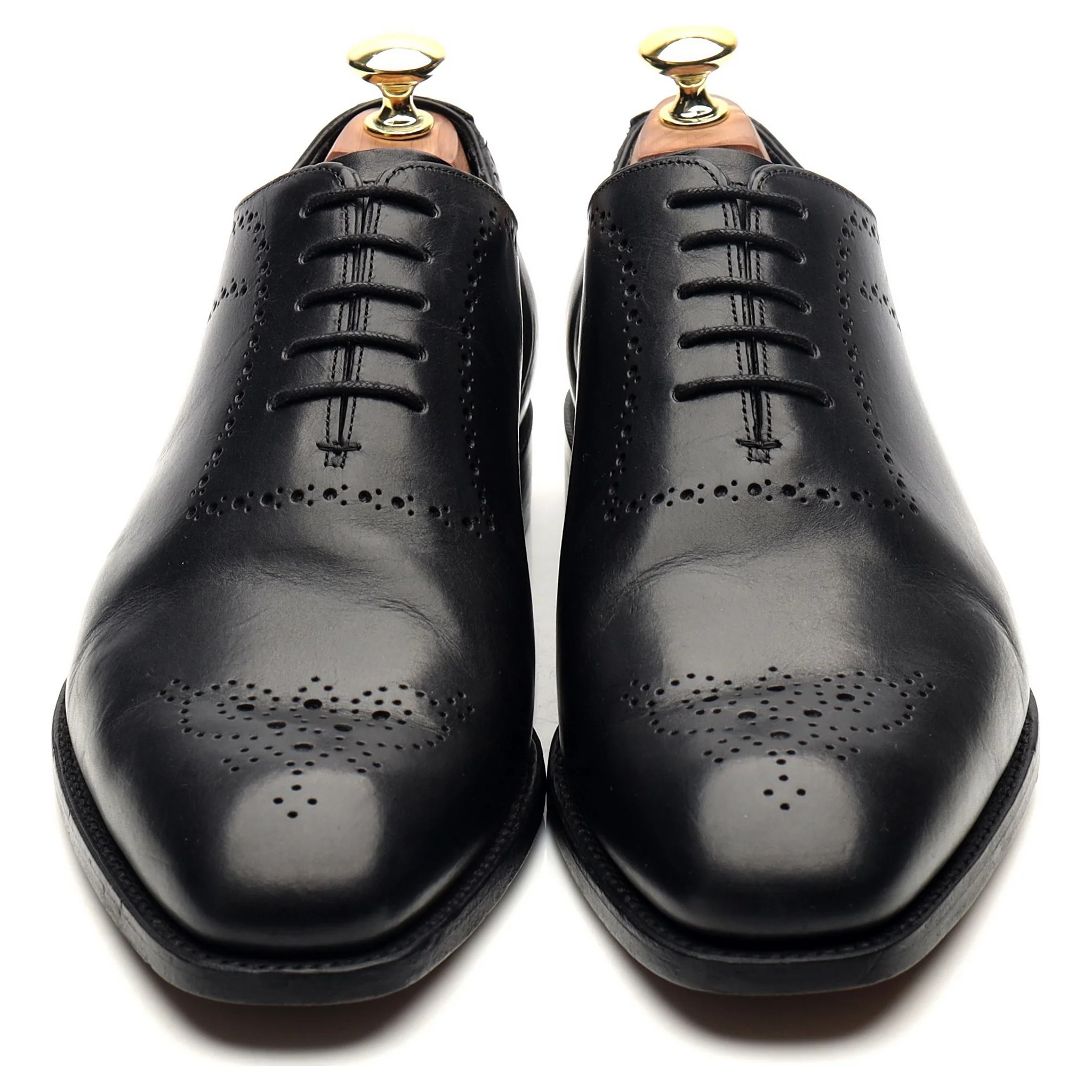 'Plymouth' Black Leather Oxford UK 7.5 FX - Image 9