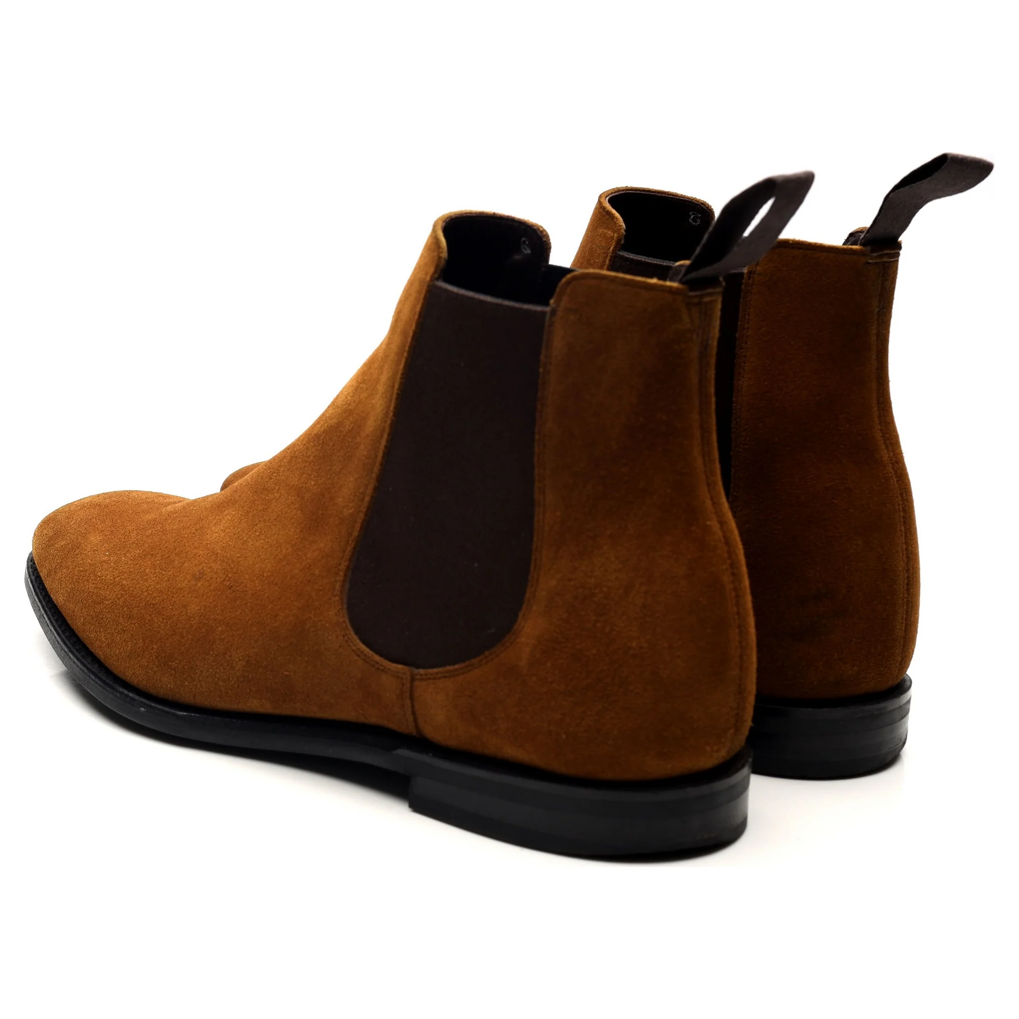 'Prenton' Sand Suede Chelsea Boots UK 9 G - Image 3