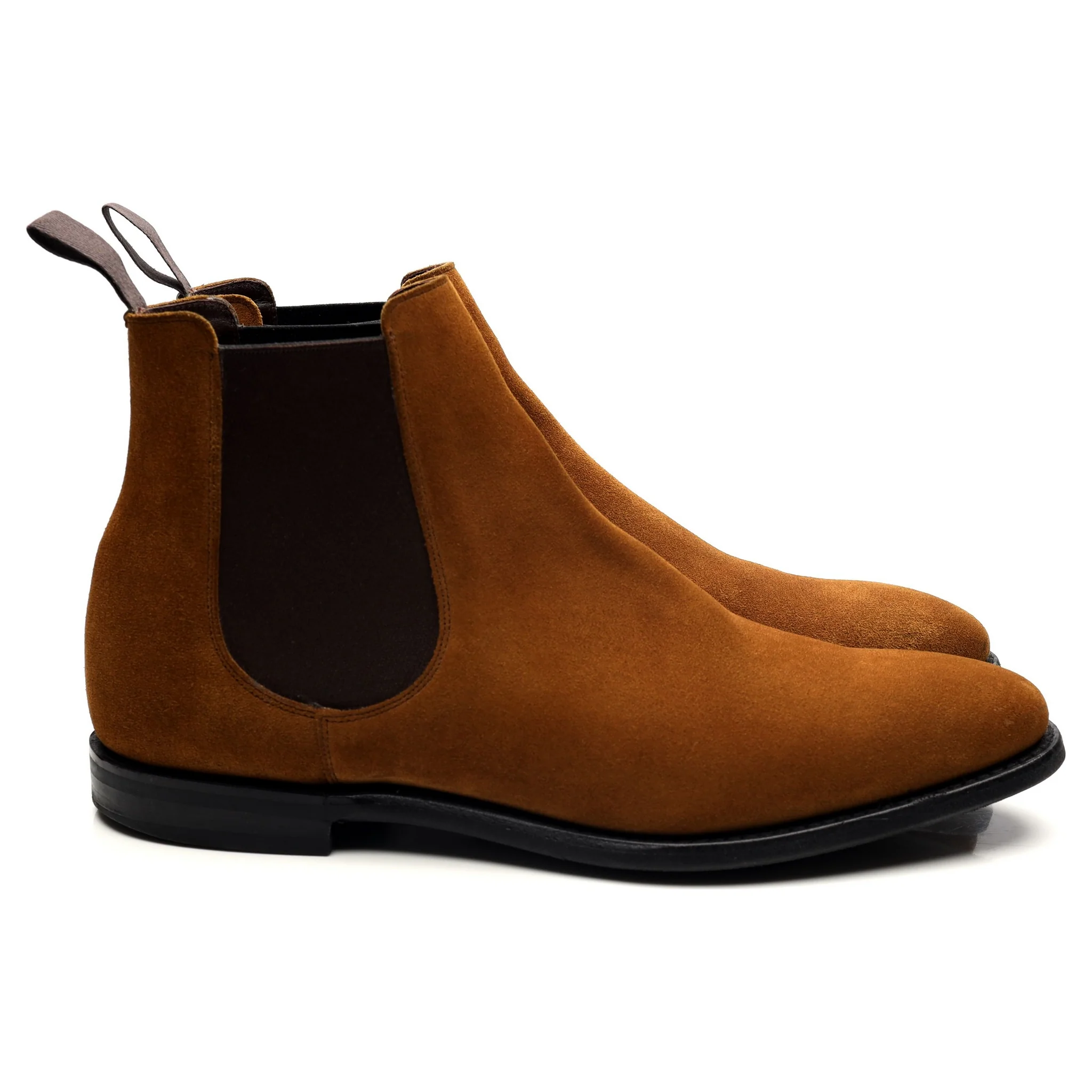 'Prenton' Sand Suede Chelsea Boots UK 9 G - Image 6