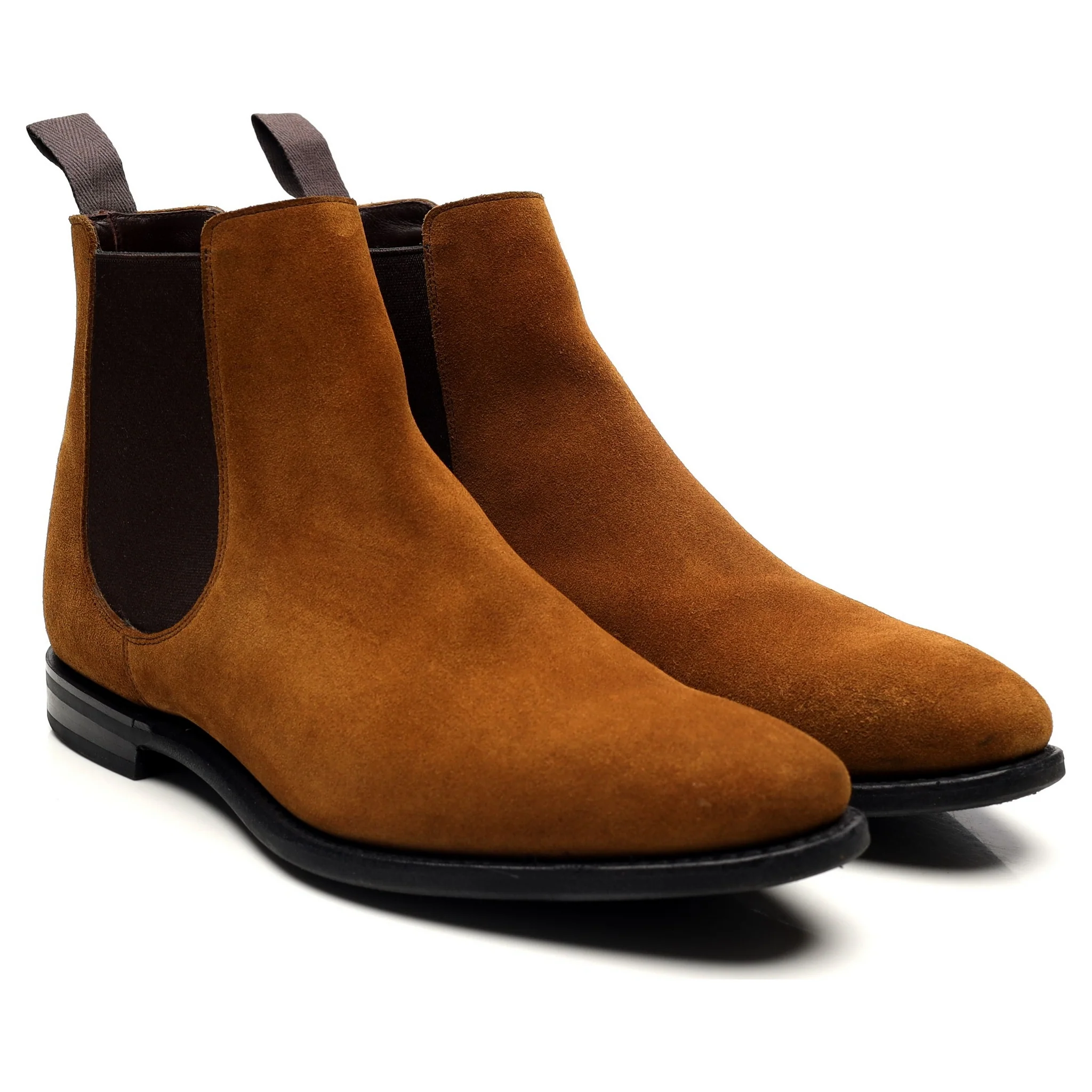 'Prenton' Sand Suede Chelsea Boots UK 9 G - Image 7