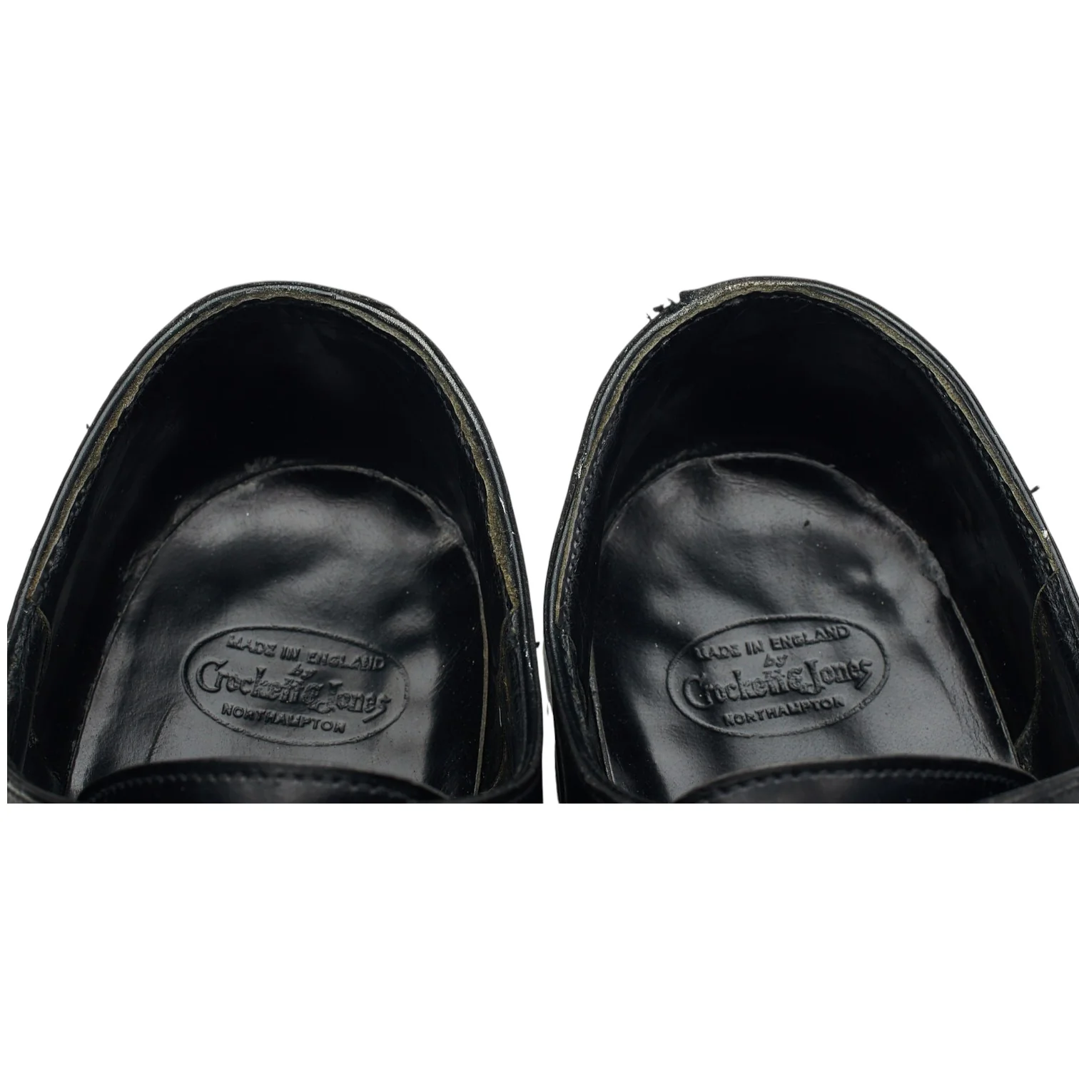'Prestwood' Black Leather Derby UK 10 E - Image 6