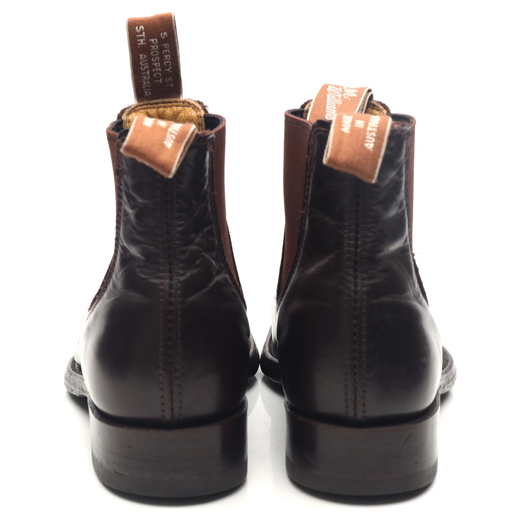 Women's 'Comfort Macquarie' Dark Brown Leather Chelsea Boots UK 4 G - Image 4