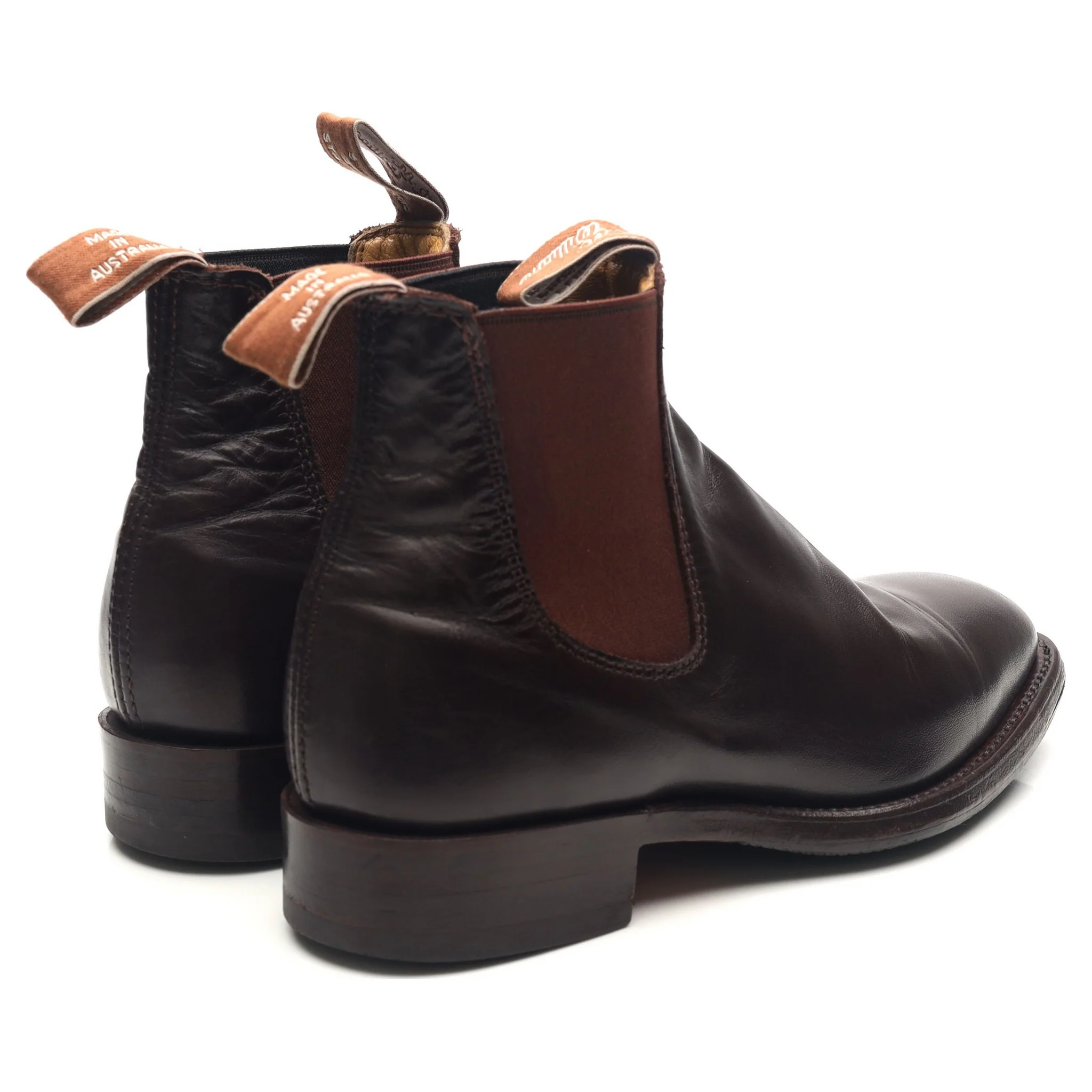 Women's 'Comfort Macquarie' Dark Brown Leather Chelsea Boots UK 4 G - Image 5