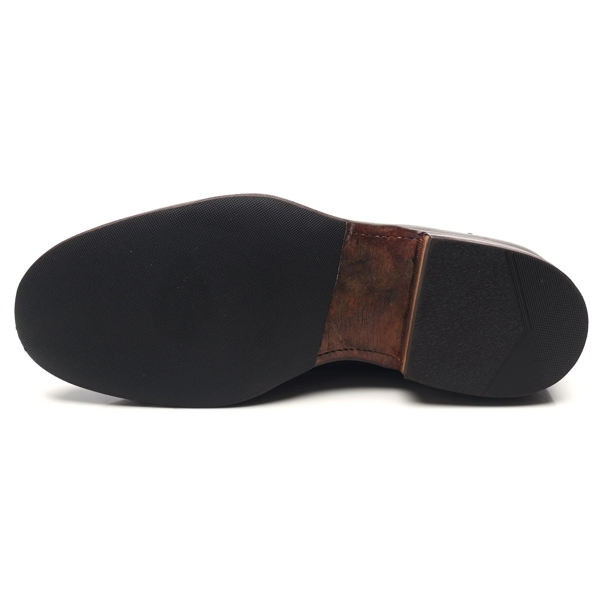 'Comfort Turnout' Dark Brown Leather Chelsea Boots UK 8 G - Image 10