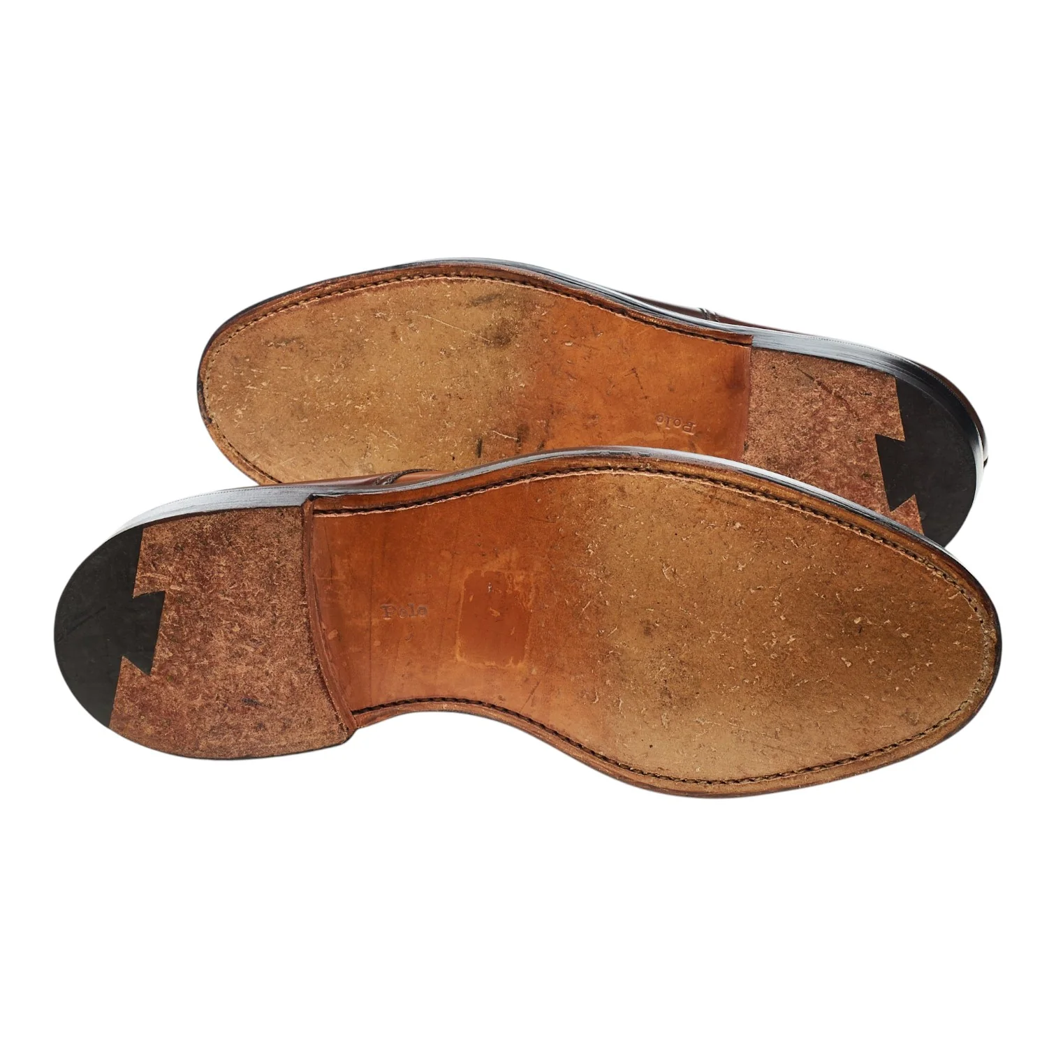 Ralph Lauren Marlow Brown Cordovan Leather Derby UK 8.5 US 9.5 EE - Image 5