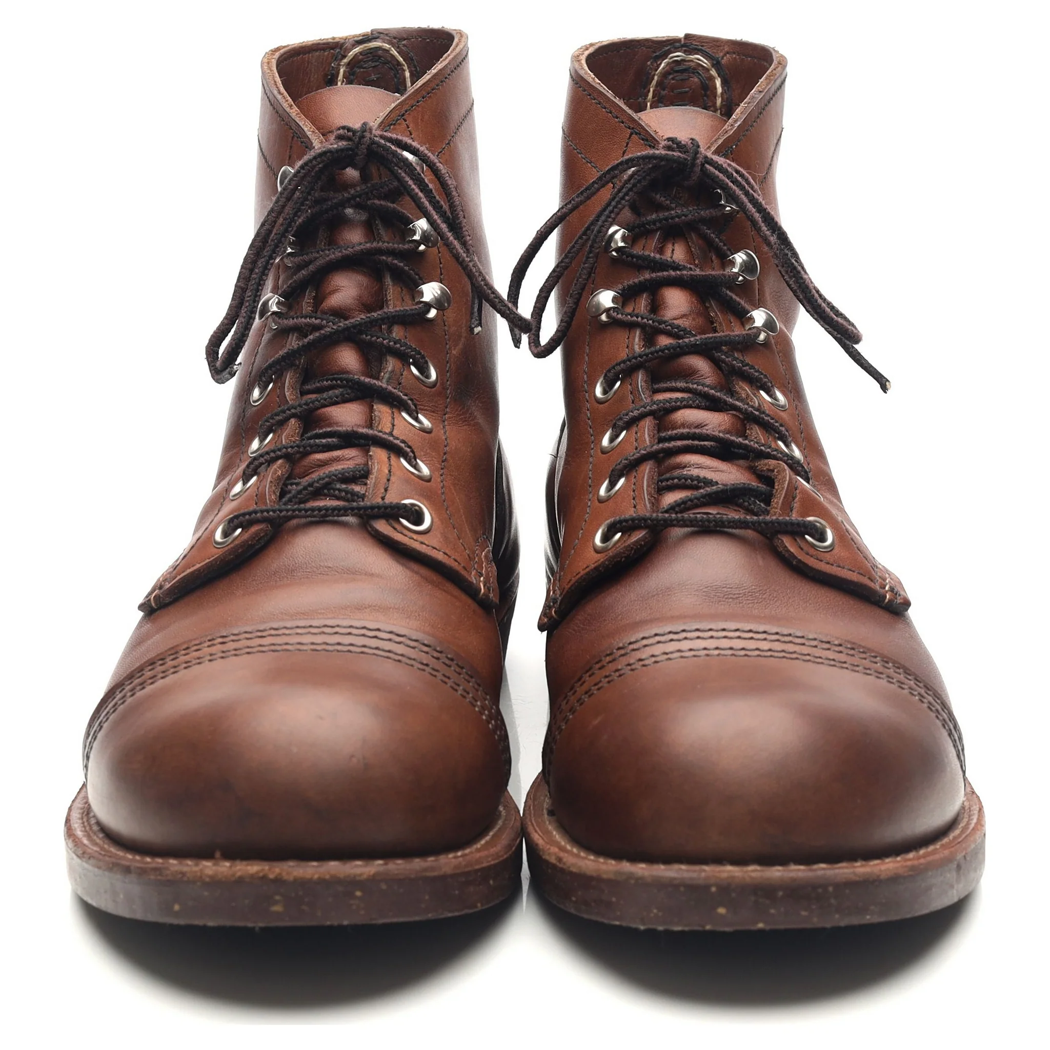 '8111' Brown Leather Iron Ranger Boots UK 9 US 10 - Image 8