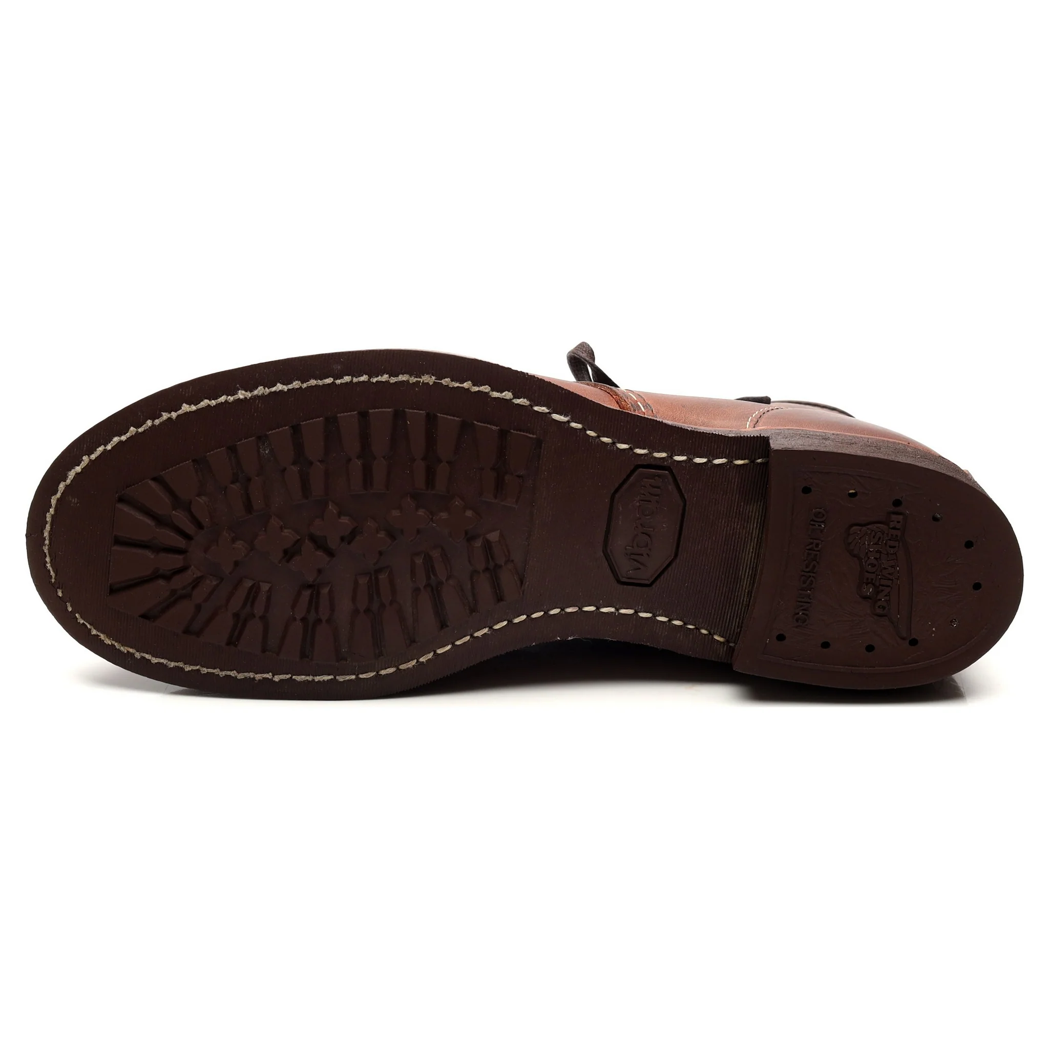 '3343' Brown Leather Blacksmith Boots UK 7 US 8 - Image 10