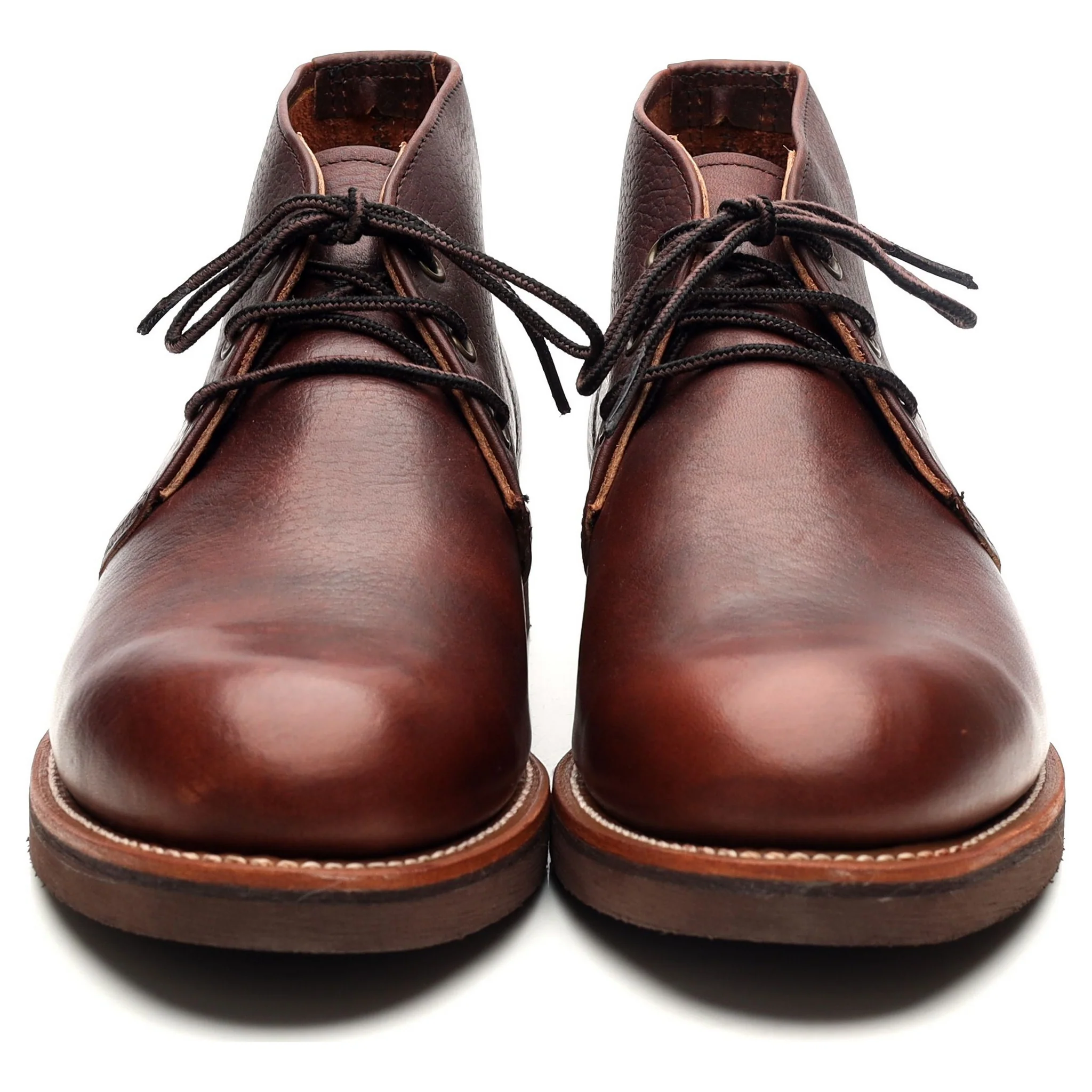 '9215' Brown Leather Chukka Boots UK 9 US 10 - Image 8
