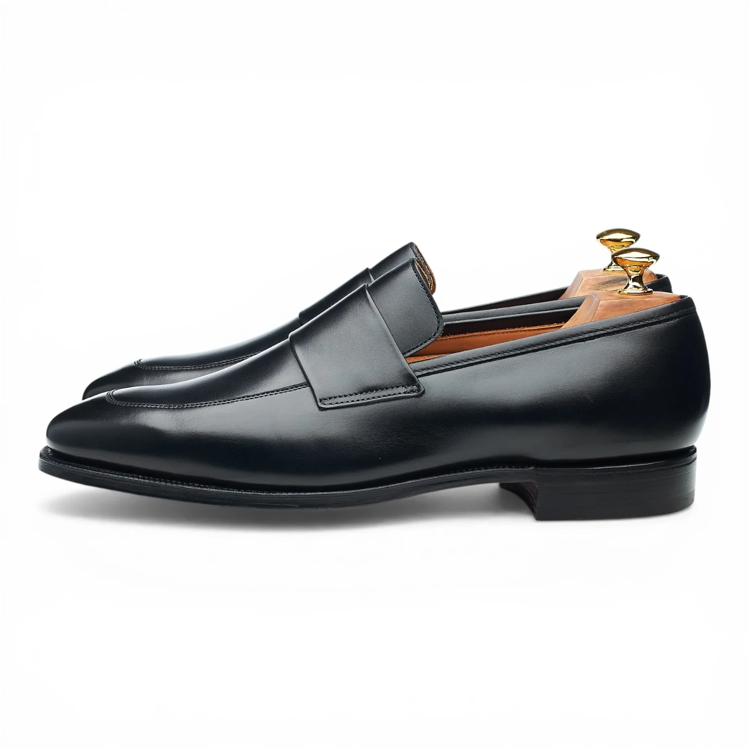 Richard James 'Walton' Black Leather Loafers UK 10.5 E - Image 3