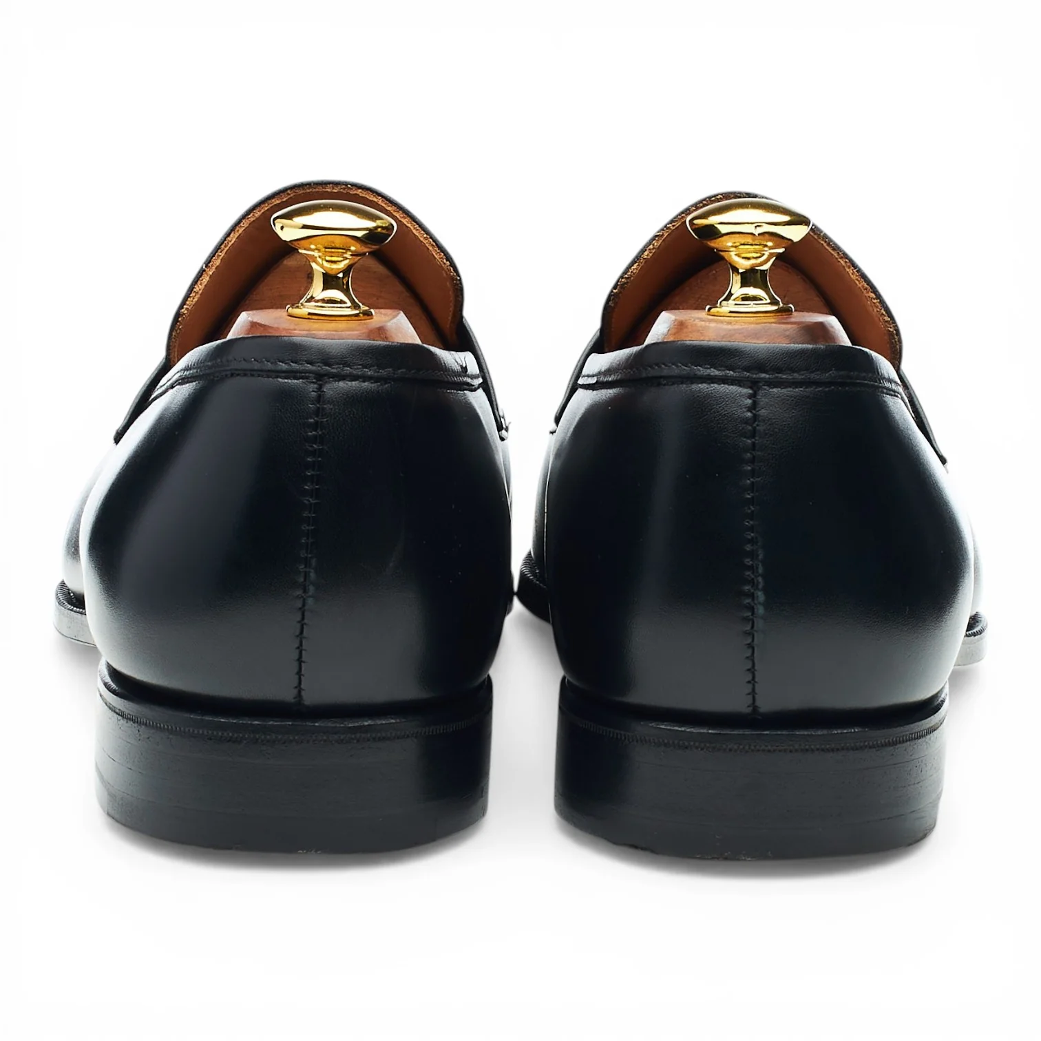 Richard James 'Walton' Black Leather Loafers UK 10.5 E - Image 4