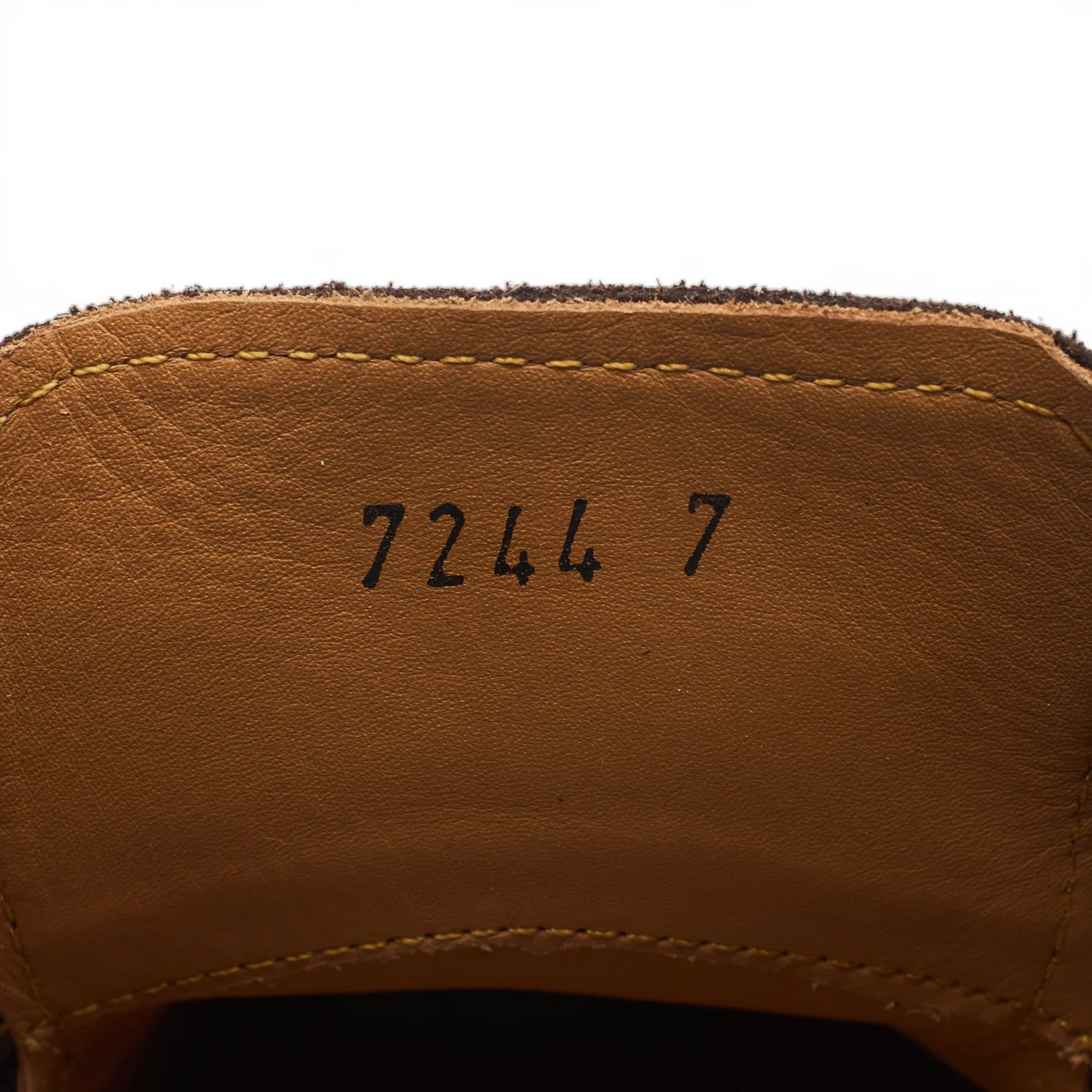 'Rockland' Dark Brown Suede Boat Shoes UK 7 - Image 7