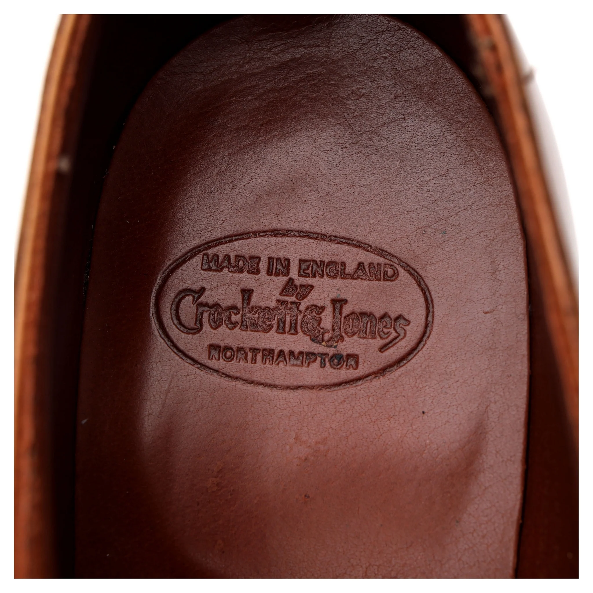 'Rosemoor' Tan Brown Leather Oxford UK 7.5 E - Image 6