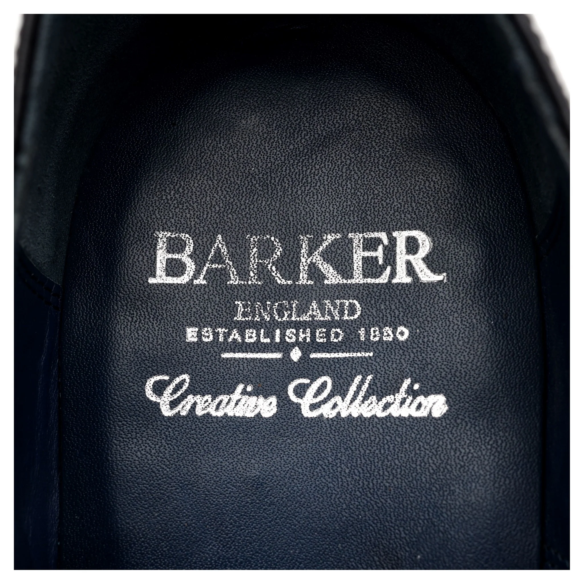 'Rutherford' Black Leather Derby UK 8 G - Image 6