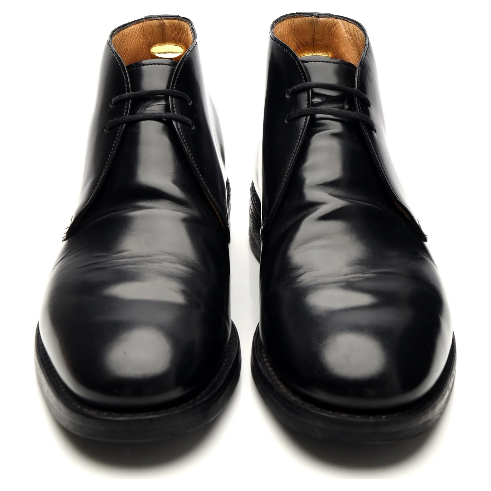 'Ryder 3' Black Leather Chukka Boots 7 G - Image 2