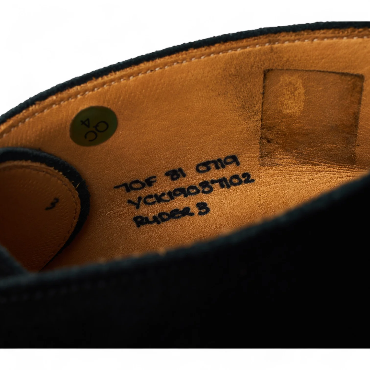 'Ryder 3' Black Suede Chukka Boots UK 7 F - Image 7