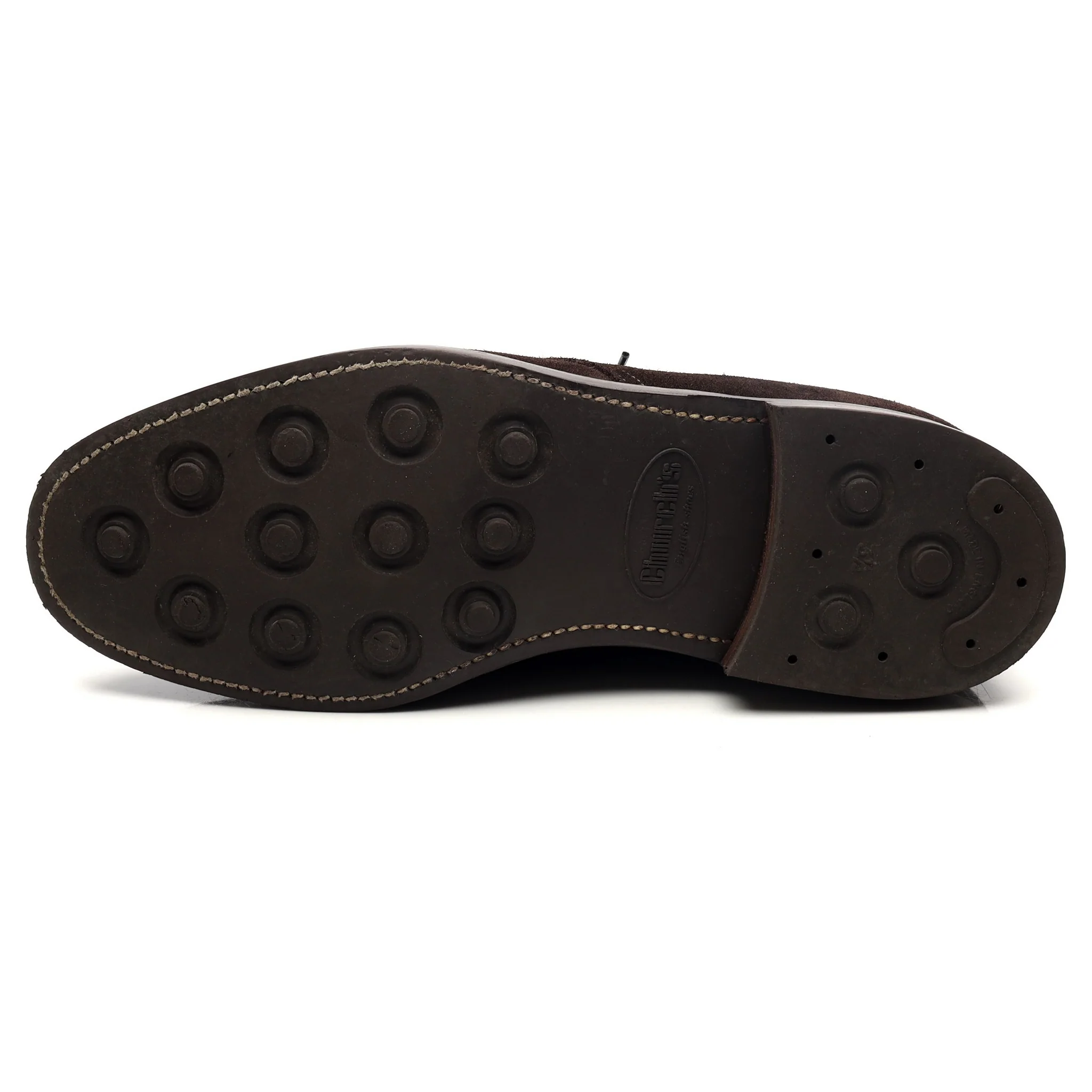 'Ryder 3' Dark Brown Suede Chukka Boots UK 9 F - Image 10