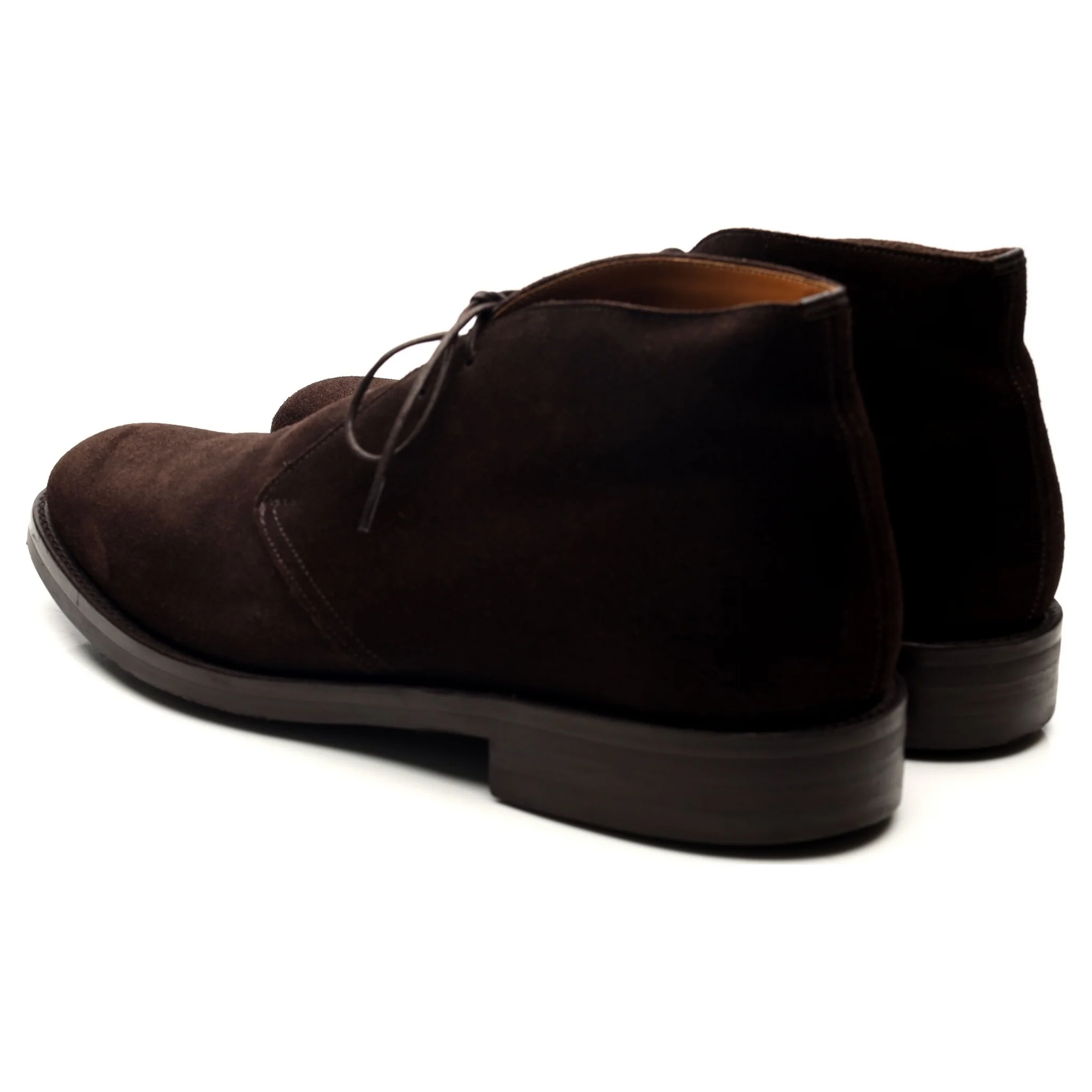 'Ryder 3' Dark Brown Suede Chukka Boots UK 9 F - Image 3