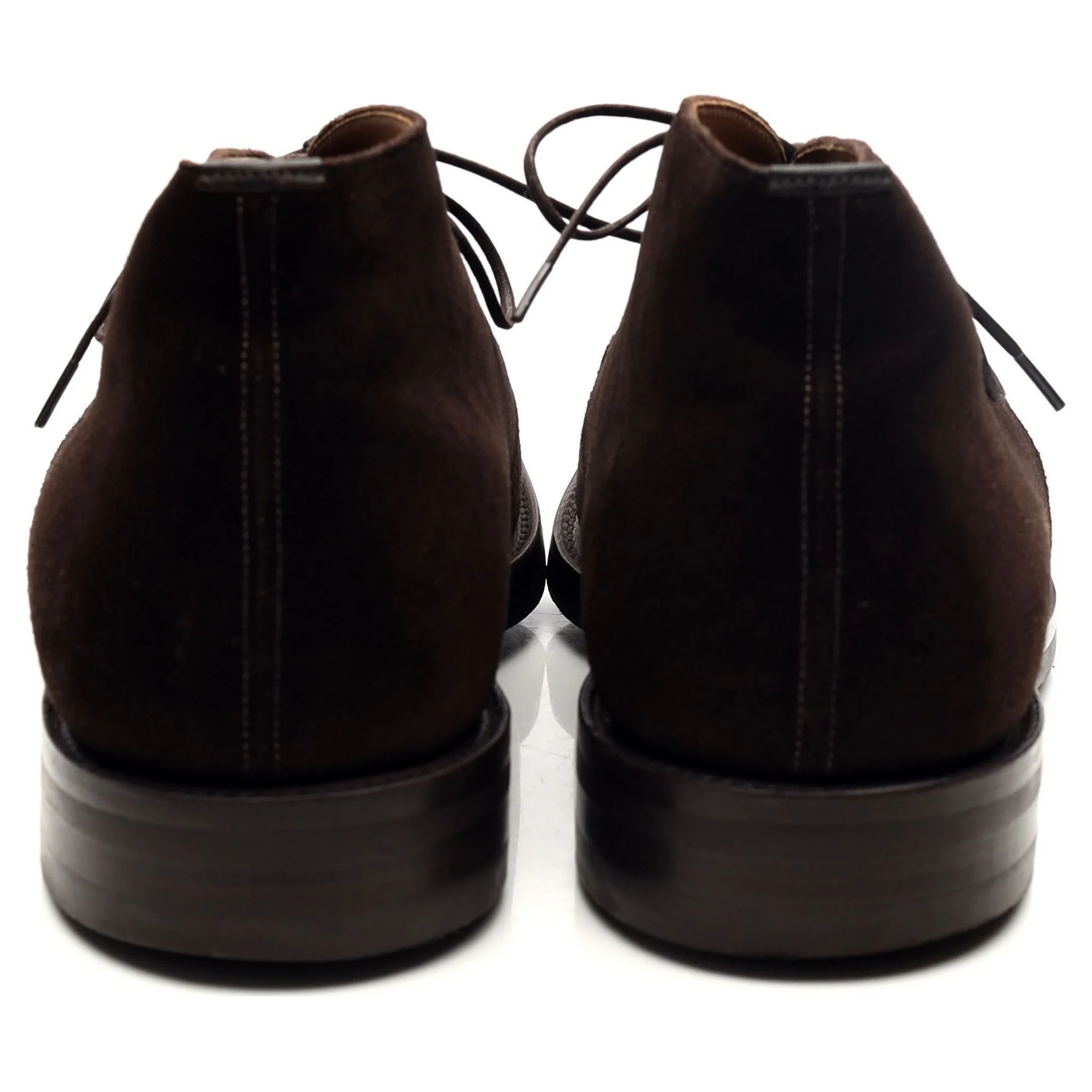 'Ryder 3' Dark Brown Suede Chukka Boots UK 9 F - Image 4
