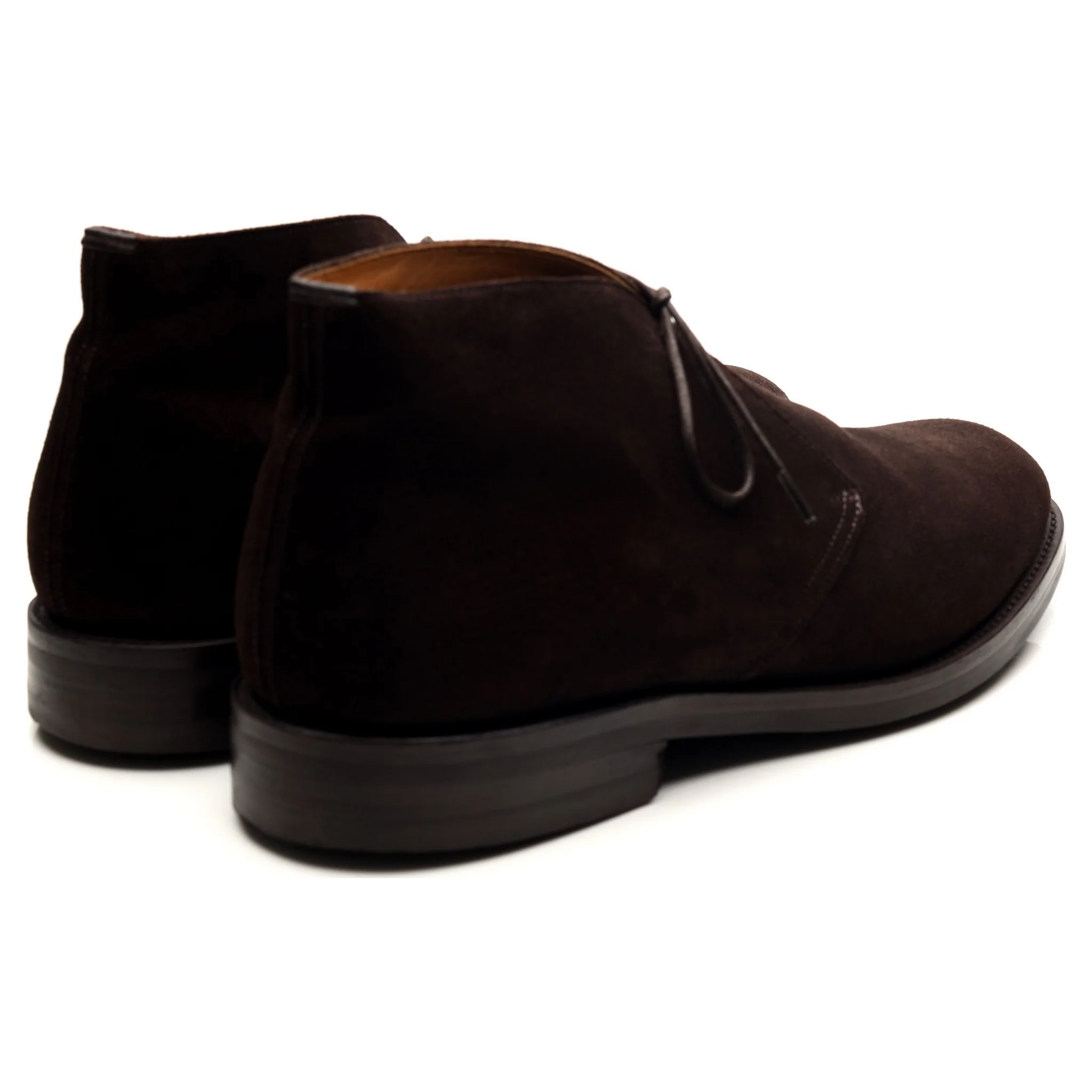 'Ryder 3' Dark Brown Suede Chukka Boots UK 9 F - Image 5