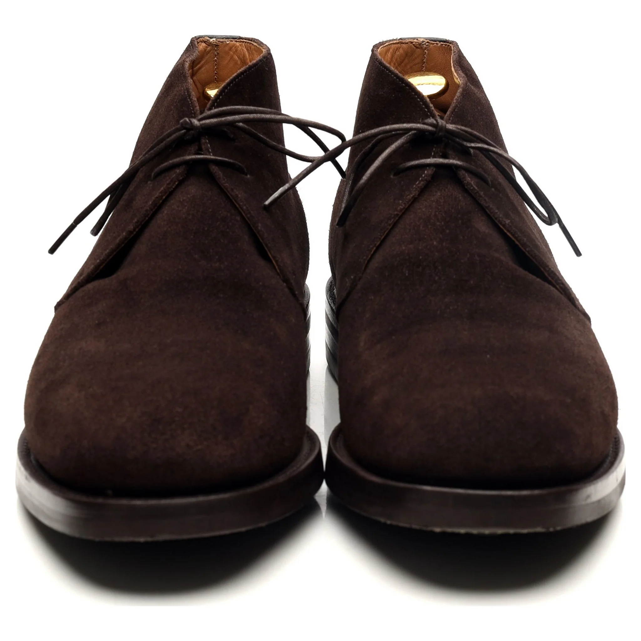 'Ryder 3' Dark Brown Suede Chukka Boots UK 9 F - Image 8