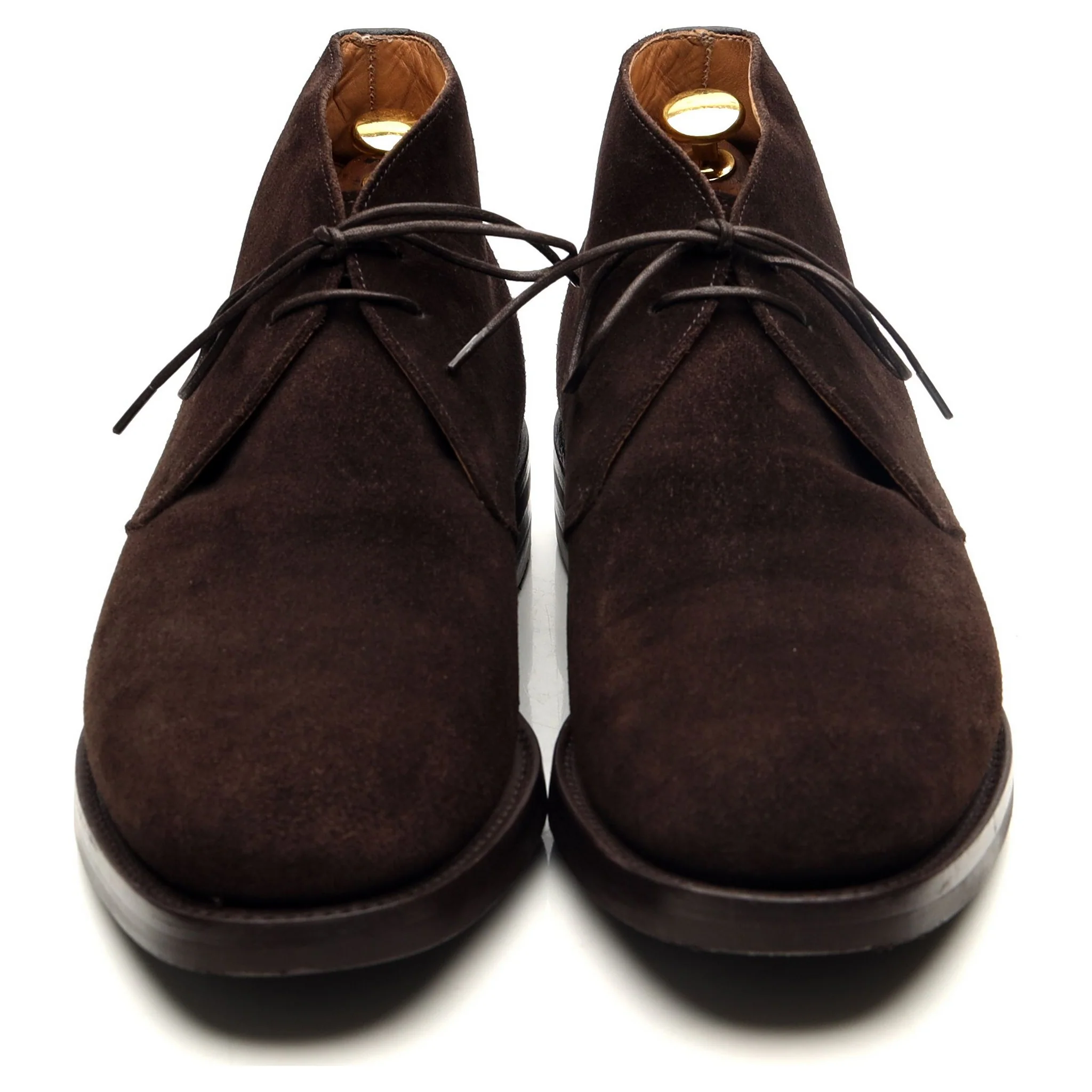 'Ryder 3' Dark Brown Suede Chukka Boots UK 9 F - Image 9