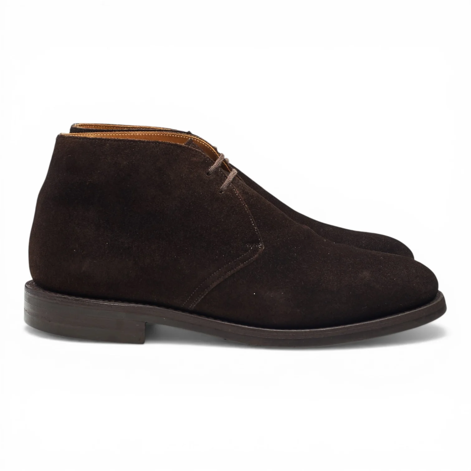 'Ryder' Dark Brown Suede Chukka Boots UK 7 G